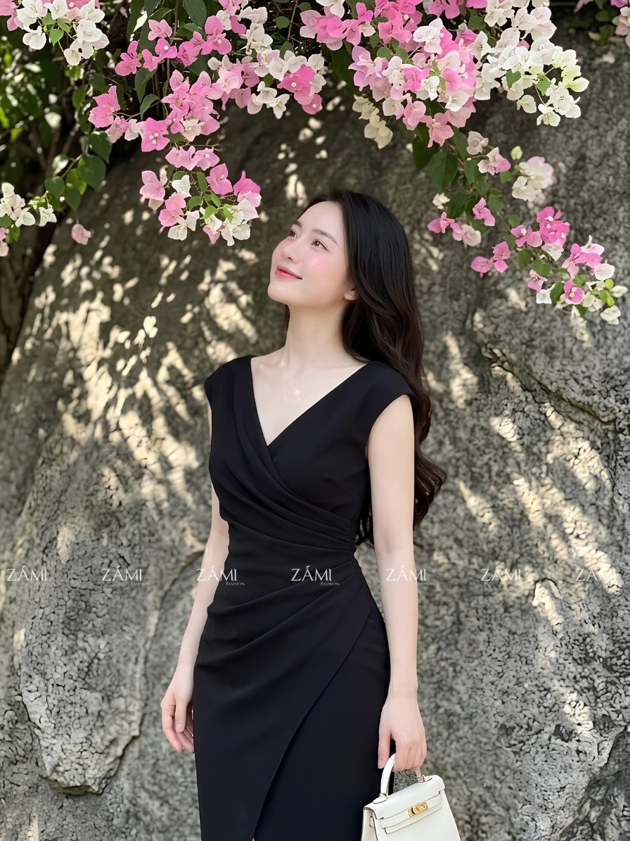 G60 - Váy Body Xếp Ly Eo Thanh Lịch_thumbnail_3