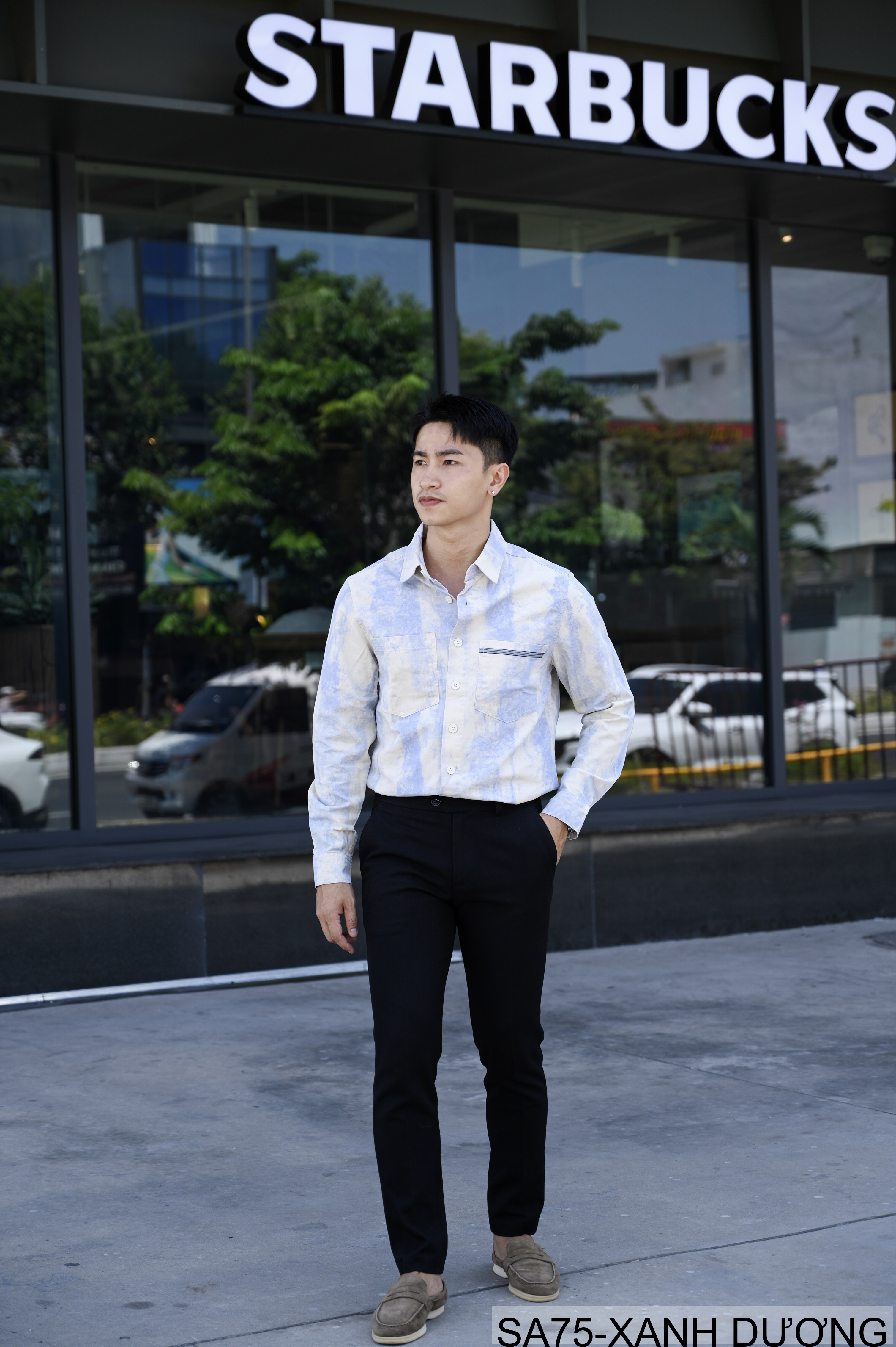SA75 - Áo Sơ Mi Nam Dài Tay In Họa Tiết Phong Cách Nhật Bản Chất Cotton Mềm Mại_thumbnail_6