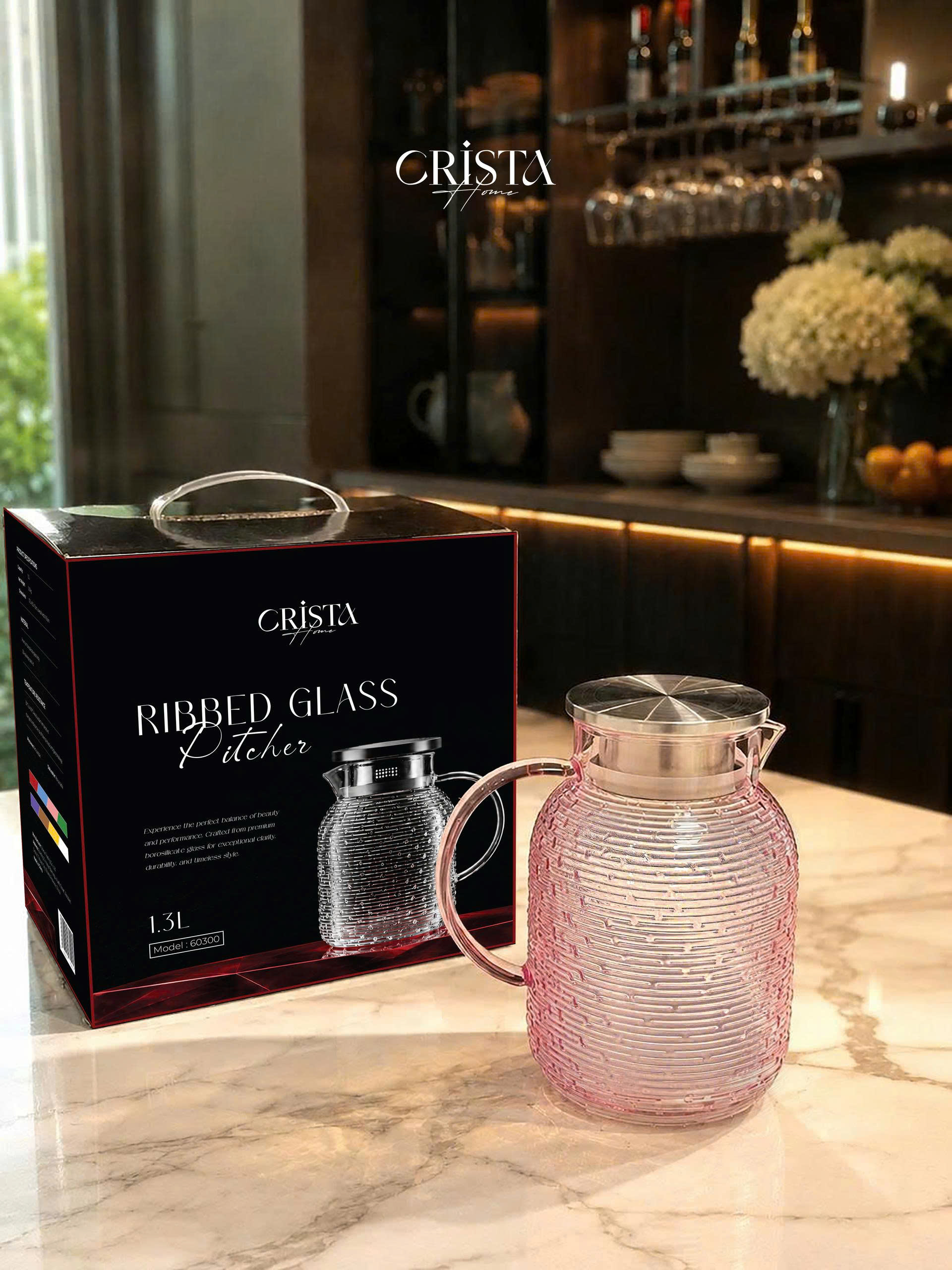BÌNH THỦY TINH HỌA TIẾT VÂN NGANG 1.3L CRISTA HOME_thumbnail_2