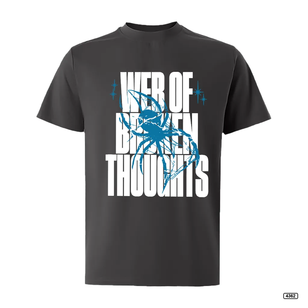 Áo thun nam form rộng Web of Broken Thoughts TeePrint 4362_thumbnail_12