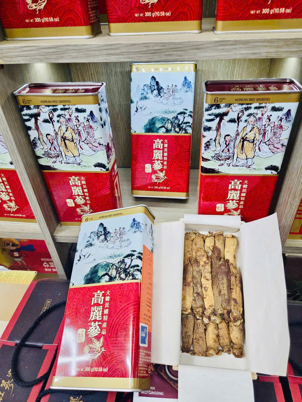 Sâm Thiếc 10 củ 300g HG