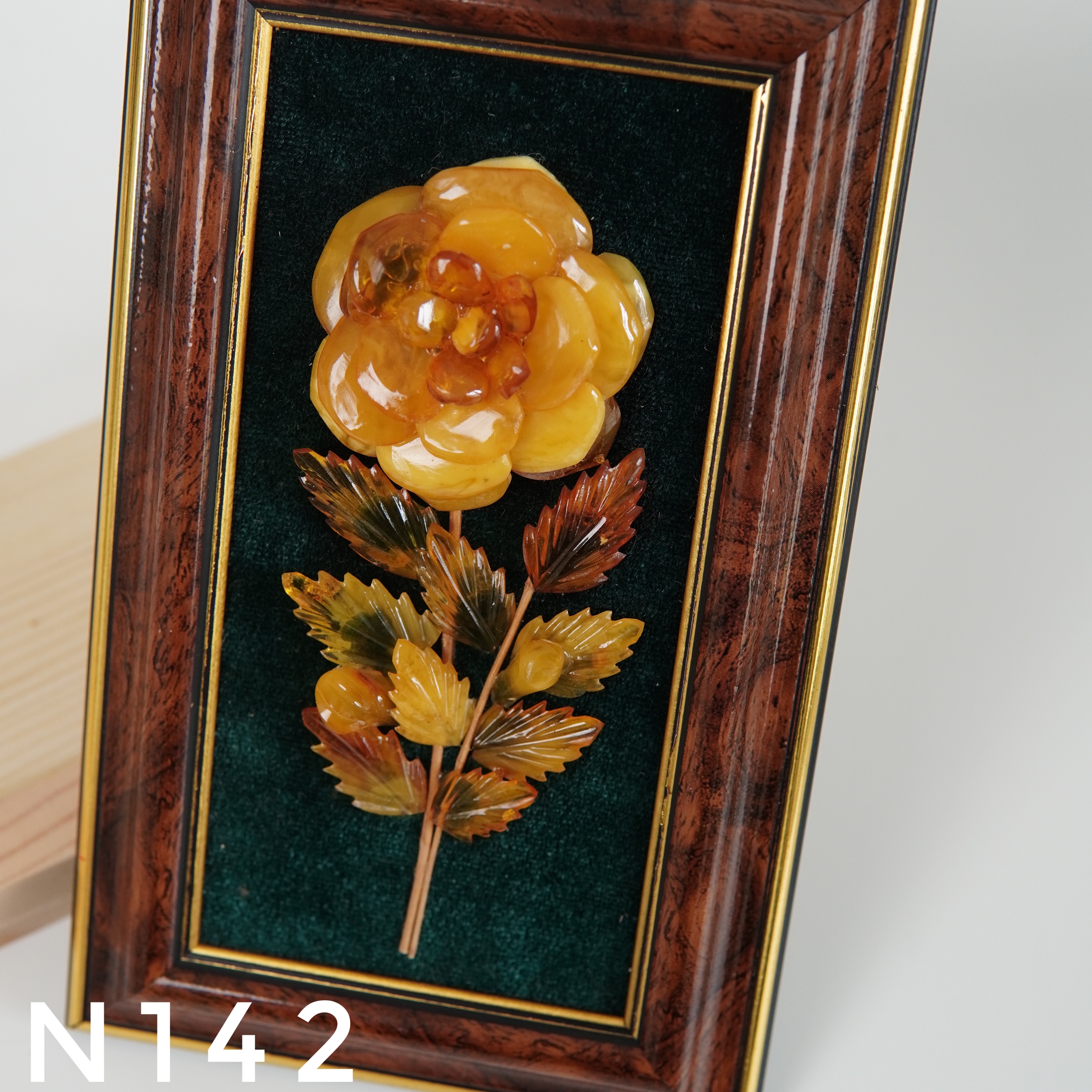 Tranh Hổ Phách Hoa Hồng – N142_thumbnail_3