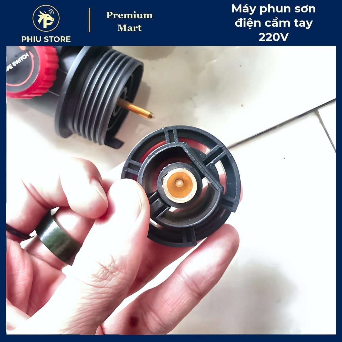 Máy Phun Sơn Điện Cầm Tay 220V 400W/650W - Phun Được Sơn Nước Và Sơn Dầu_thumbnail_9
