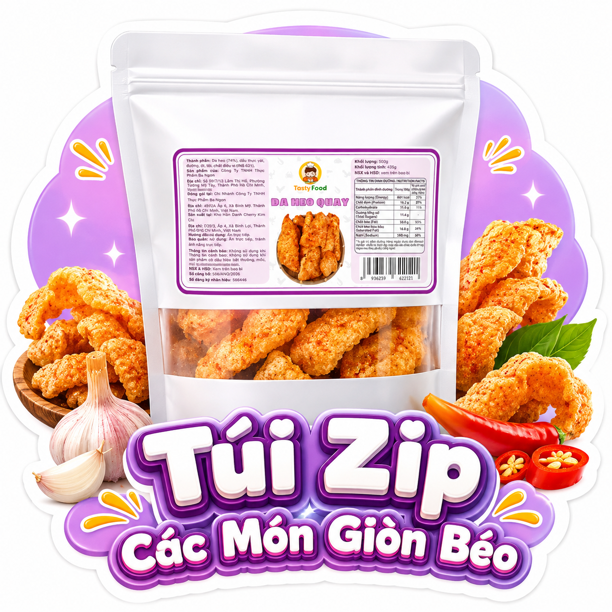 Túi Zip Các Món Giòn Béo_3