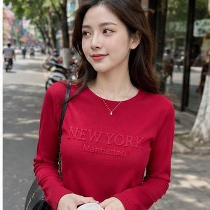 Áo Thun Lẻ dập nổi Luxury Free Size 45-75kg Co Giãn 4 Chiều Tôn Dáng Mềm Mịn Thoáng Mát Dễ Phối Phong Cách Borip Quảng Châu Chất Liệu Cao Cấp_thumbnail_5