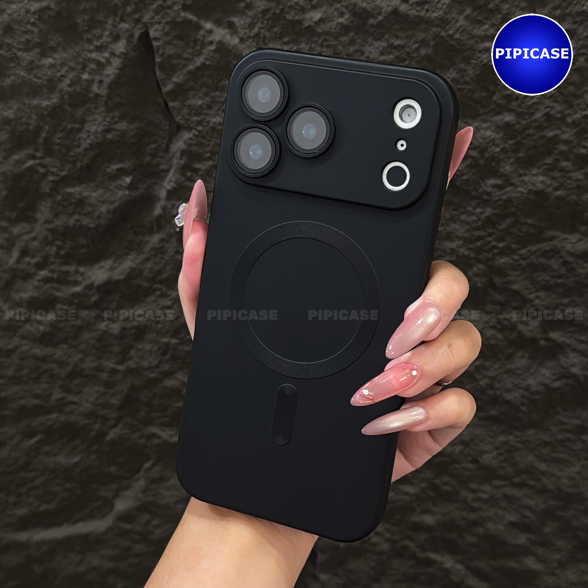 Ốp Lưng iPhone 17 Pro Max - Ops - Đen