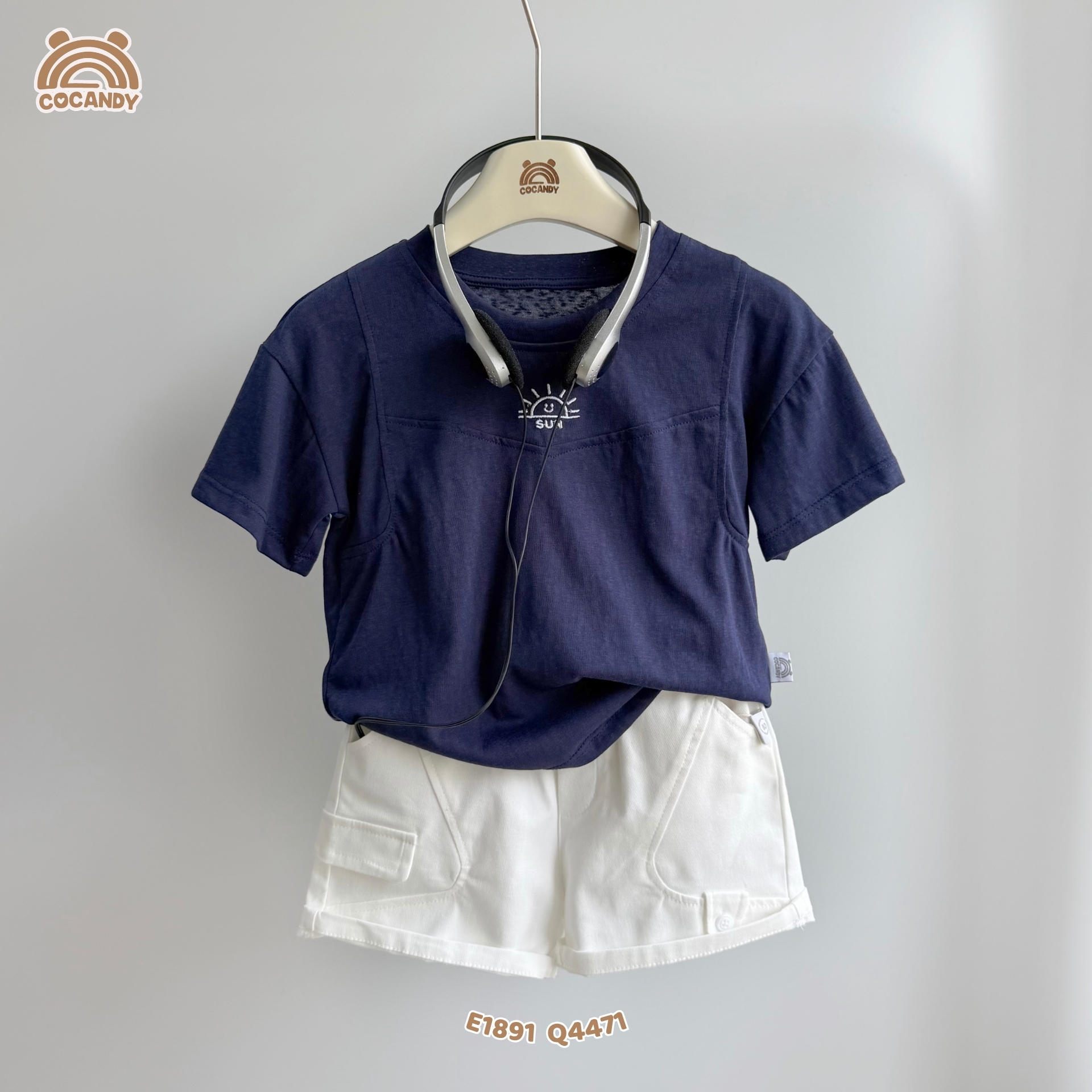 Áo cộc cotton XANH THAN mặt trời_thumbnail_2