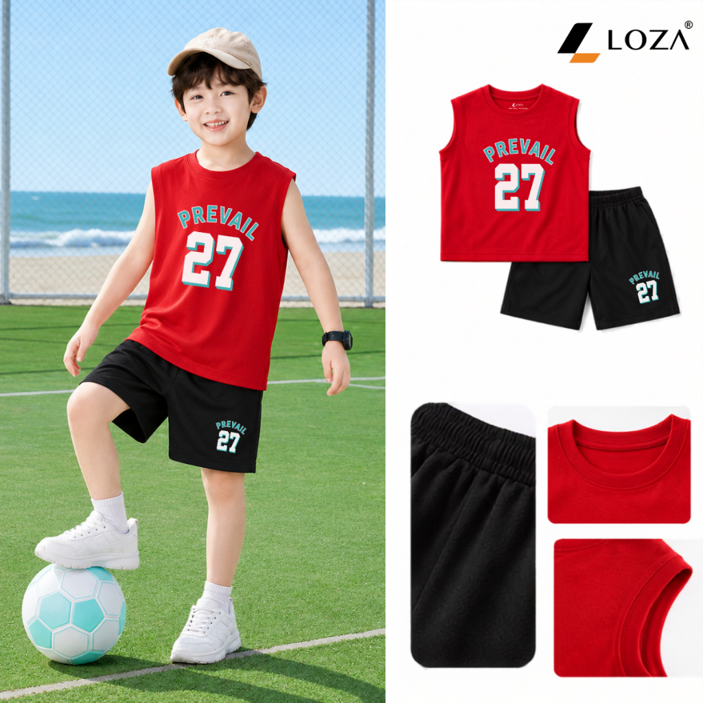 Set bộ ba lỗ bé trai hình 'Prevail 27
