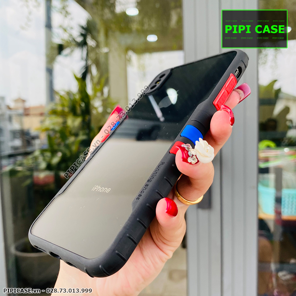 Ốp Lưng iPhone X / XS - Running Man - Đen_thumbnail_2
