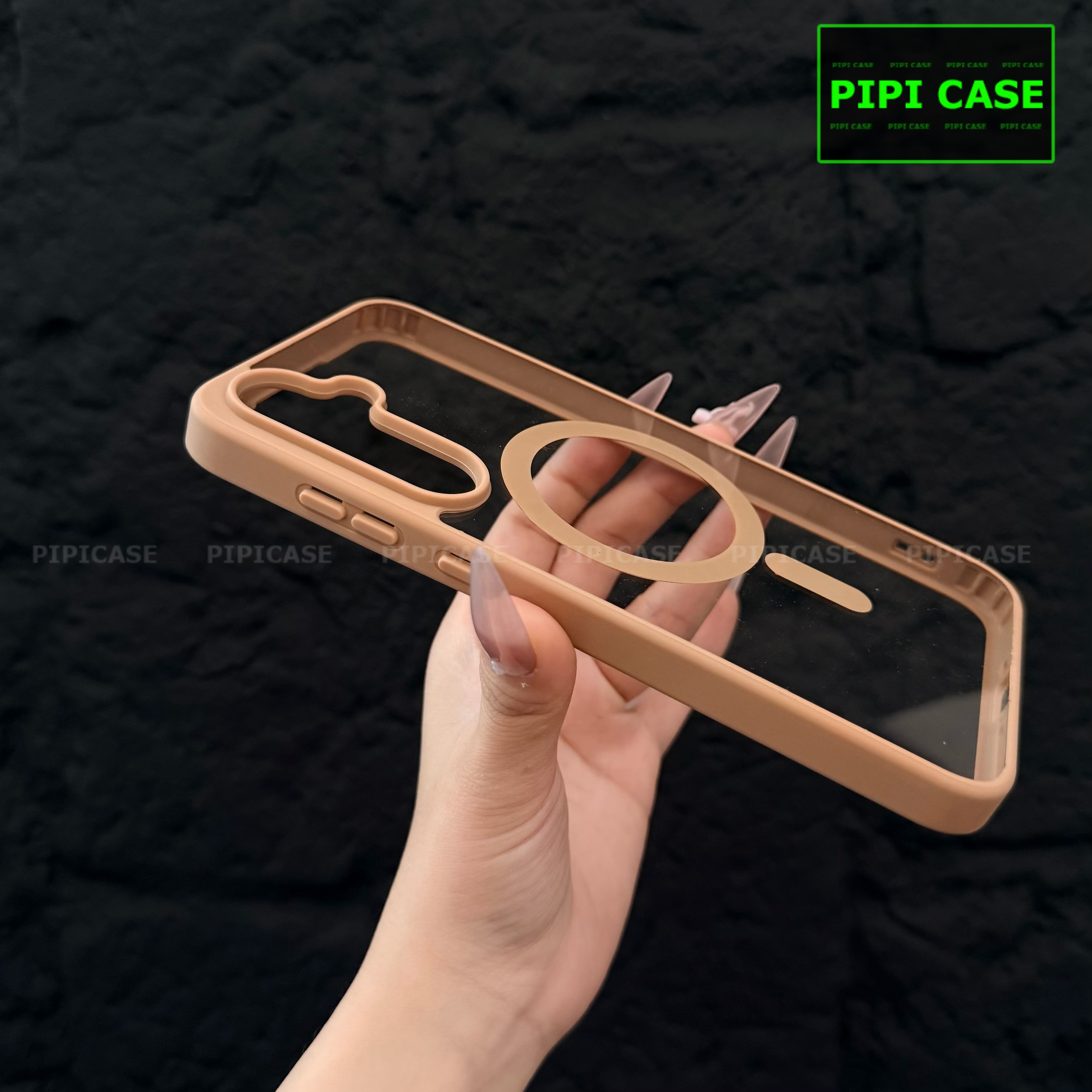 Ốp Lưng Samsung A55 - Chic - Nâu Nhạt_thumbnail_6