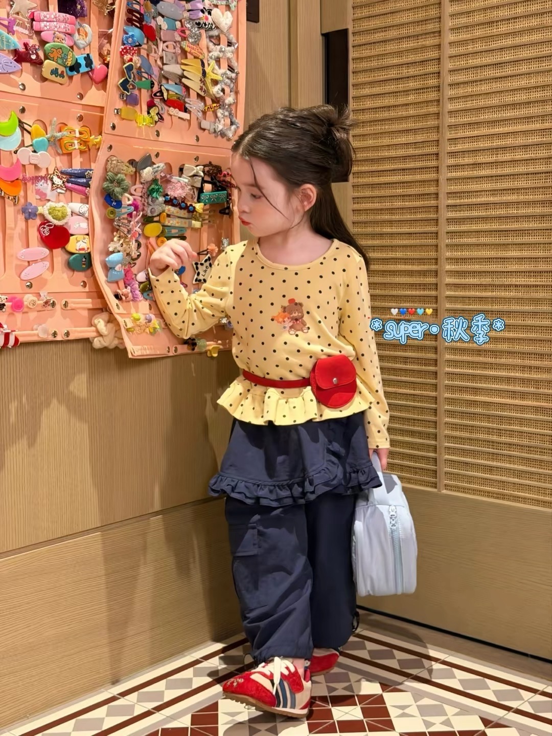 MM37 - Quần thô gió màu đen hãng Minie Moon | Sz 90-130 | 63079_thumbnail_3