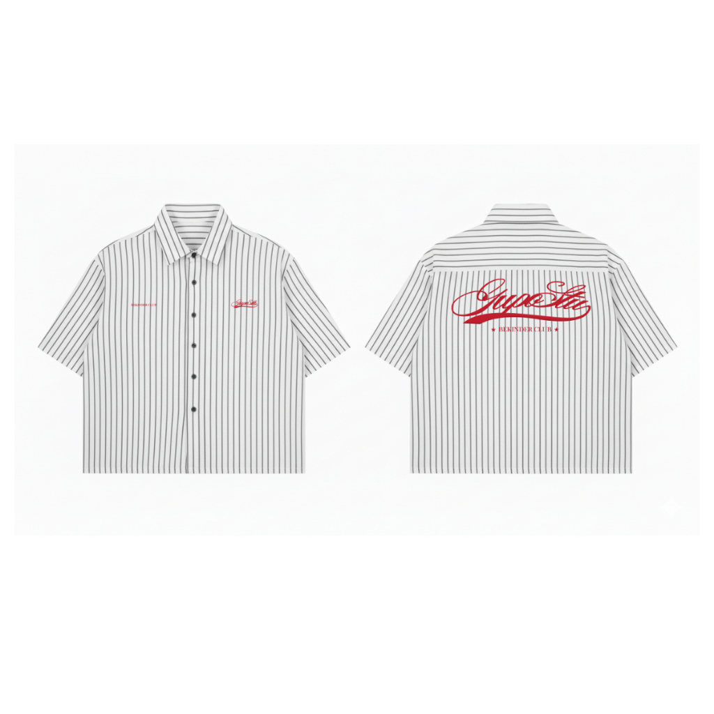 [New Arrival] Áo Sơ Mi Boxy 𝘽𝙚𝙠𝙞𝙣𝙙𝙚𝙧 𝘾𝙡𝙪𝙗 𝙂𝙐𝙋𝙊 Premium Twill Fabric Unisex Local Brand - TS05_thumbnail_1