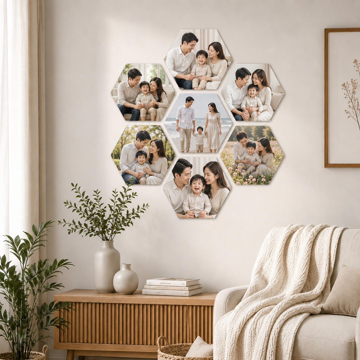 Khung Ảnh Lục Giác - Khung ảnh gắn tường in theo yêu cầu_thumbnail_5