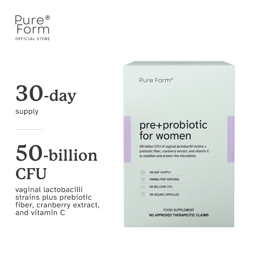 Pure Form® Pre + Probiotic For Women