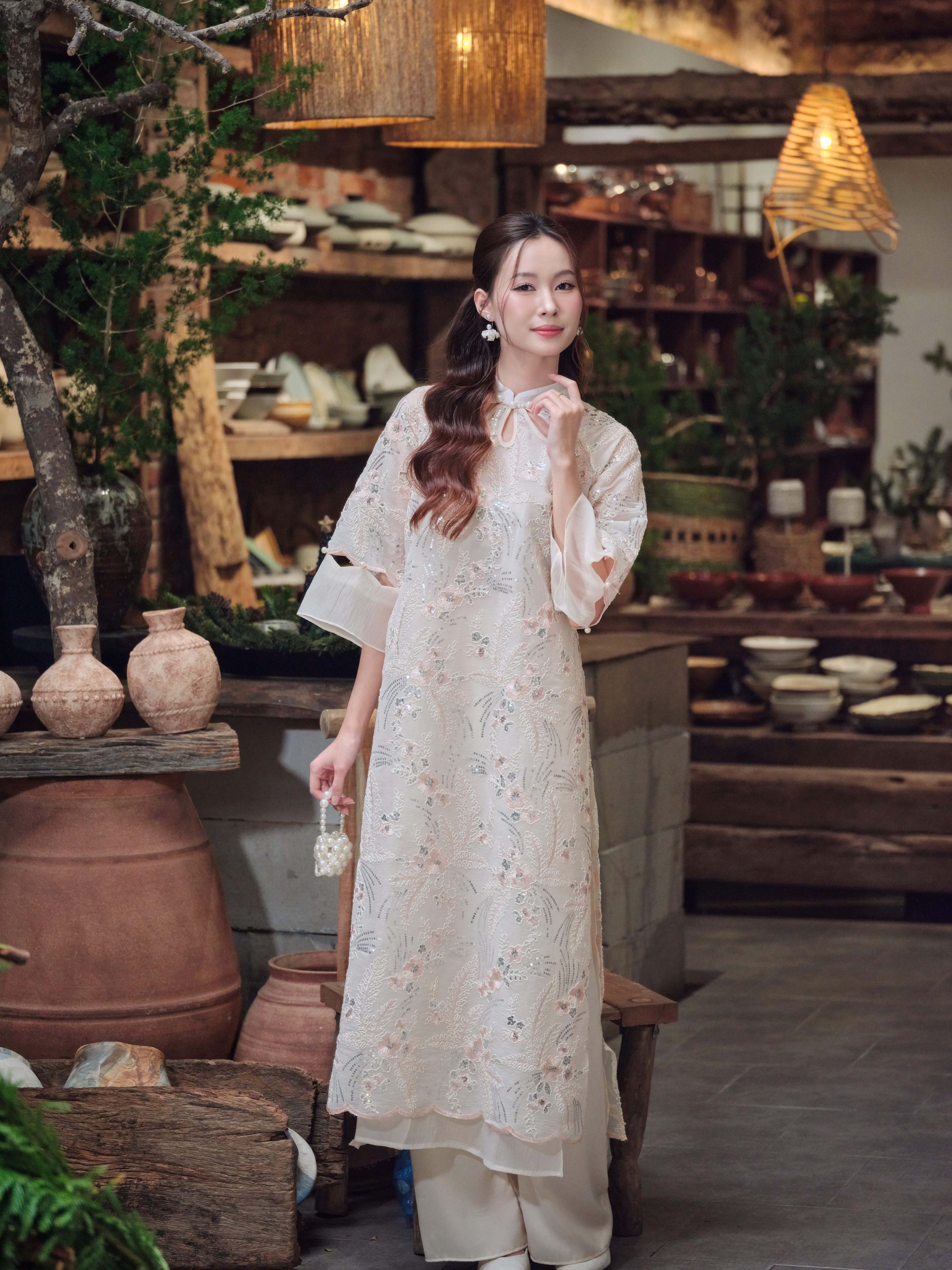 Set áo dài Tố Trân