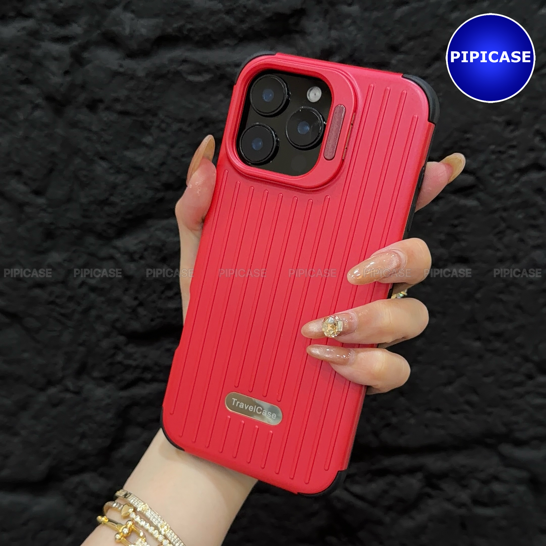 Ốp Lưng iPhone 16 Pro Max - Hondao - Đỏ
