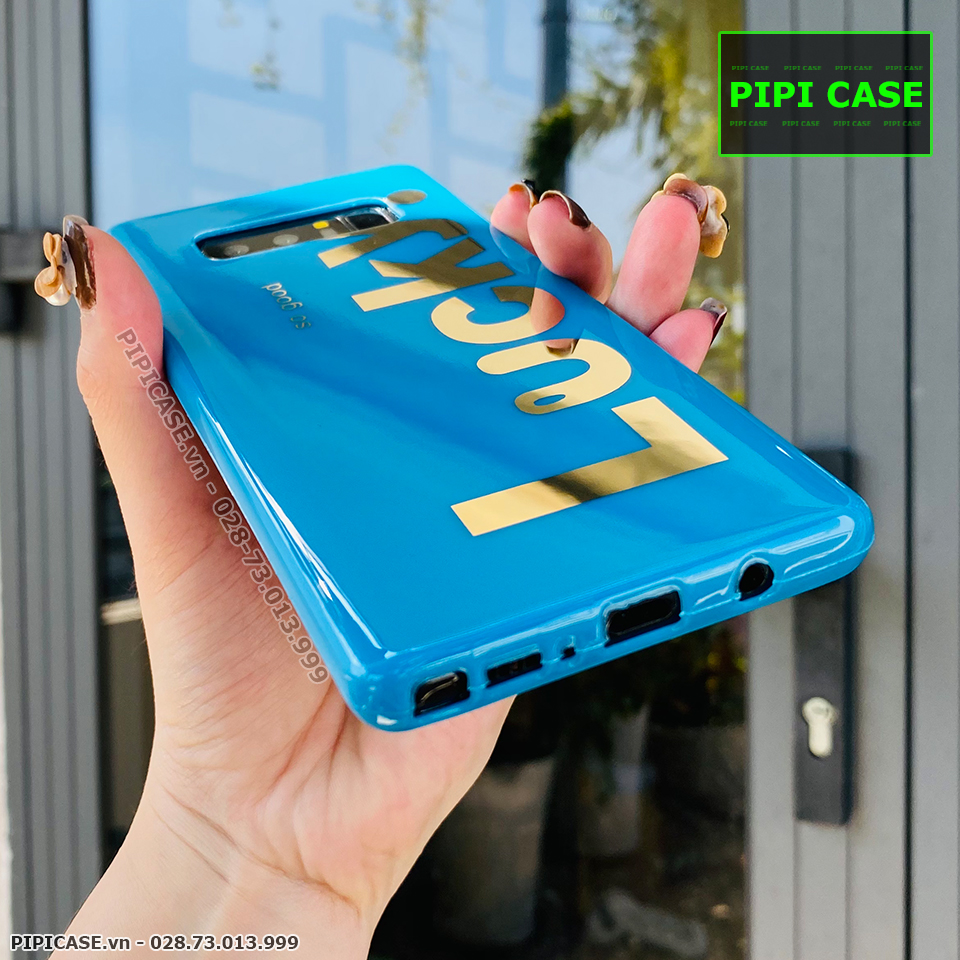 Ốp Lưng Samsung Note 8 - Lucky - Xanh Dương_thumbnail_1