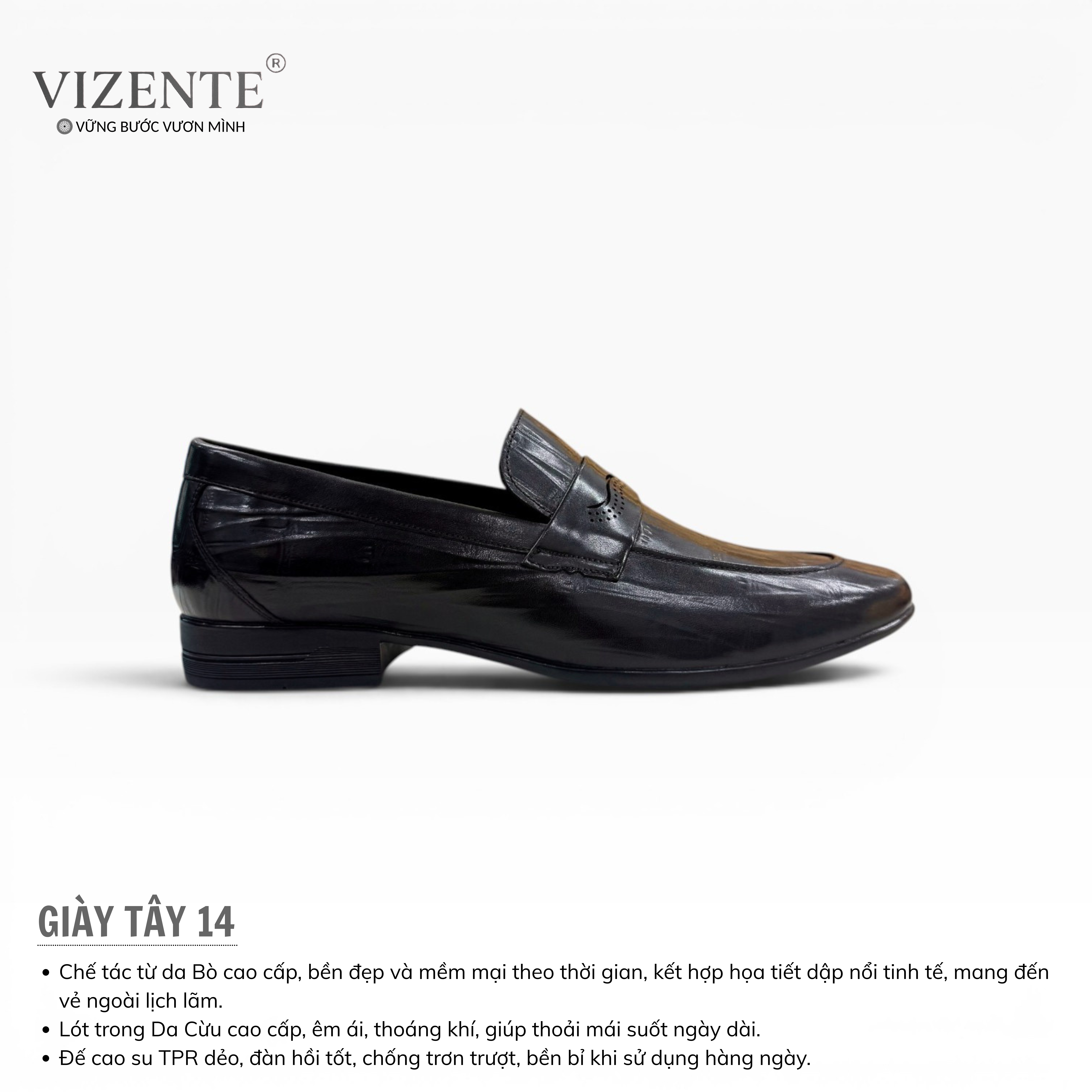 Giày Tây Nam Vizente 14