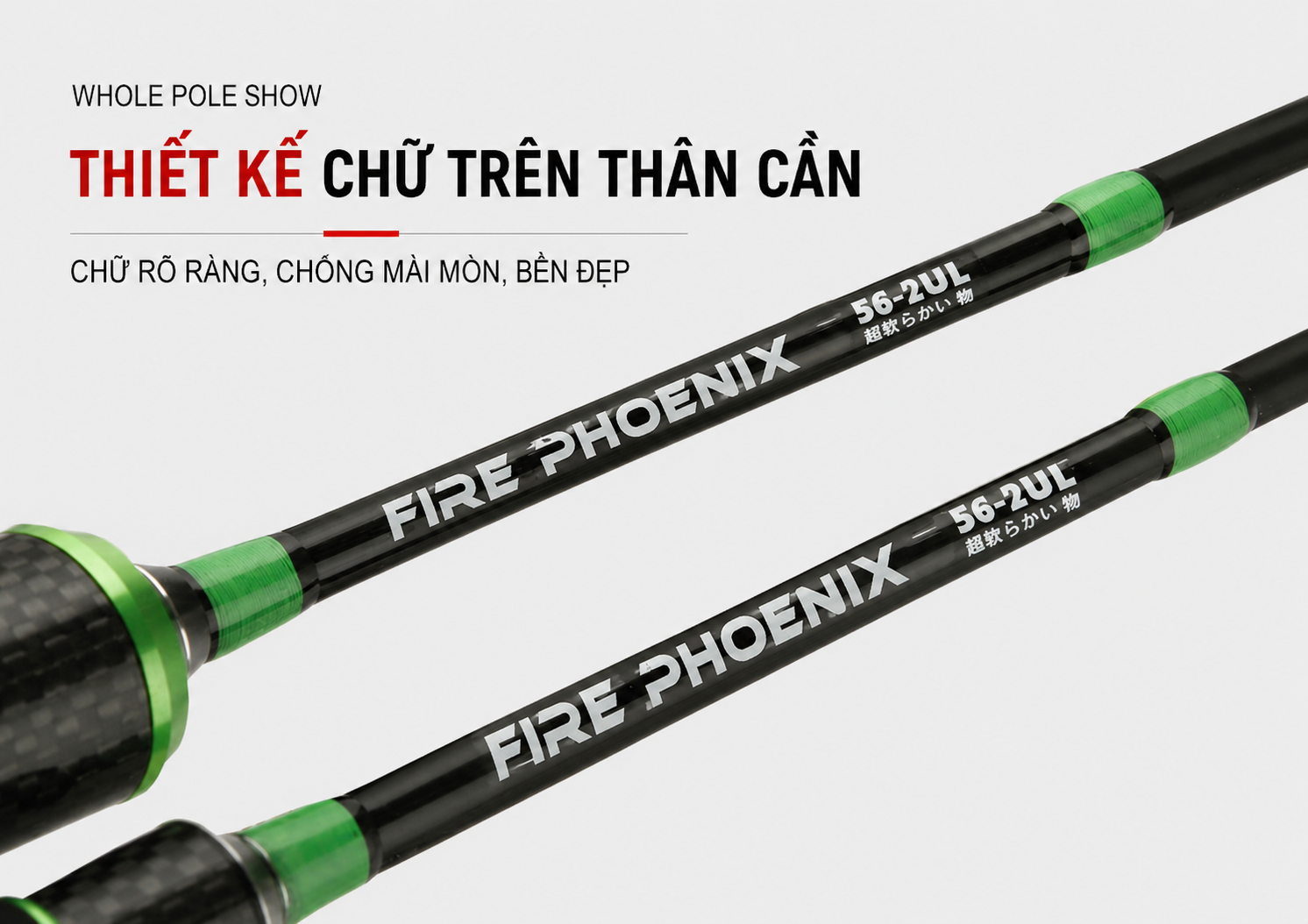 Cần Câu Lure UL Carbon Solid Tip Siêu Nhạy – Casting/Spinning 2-8g, Dây 2-6LB_thumbnail_11