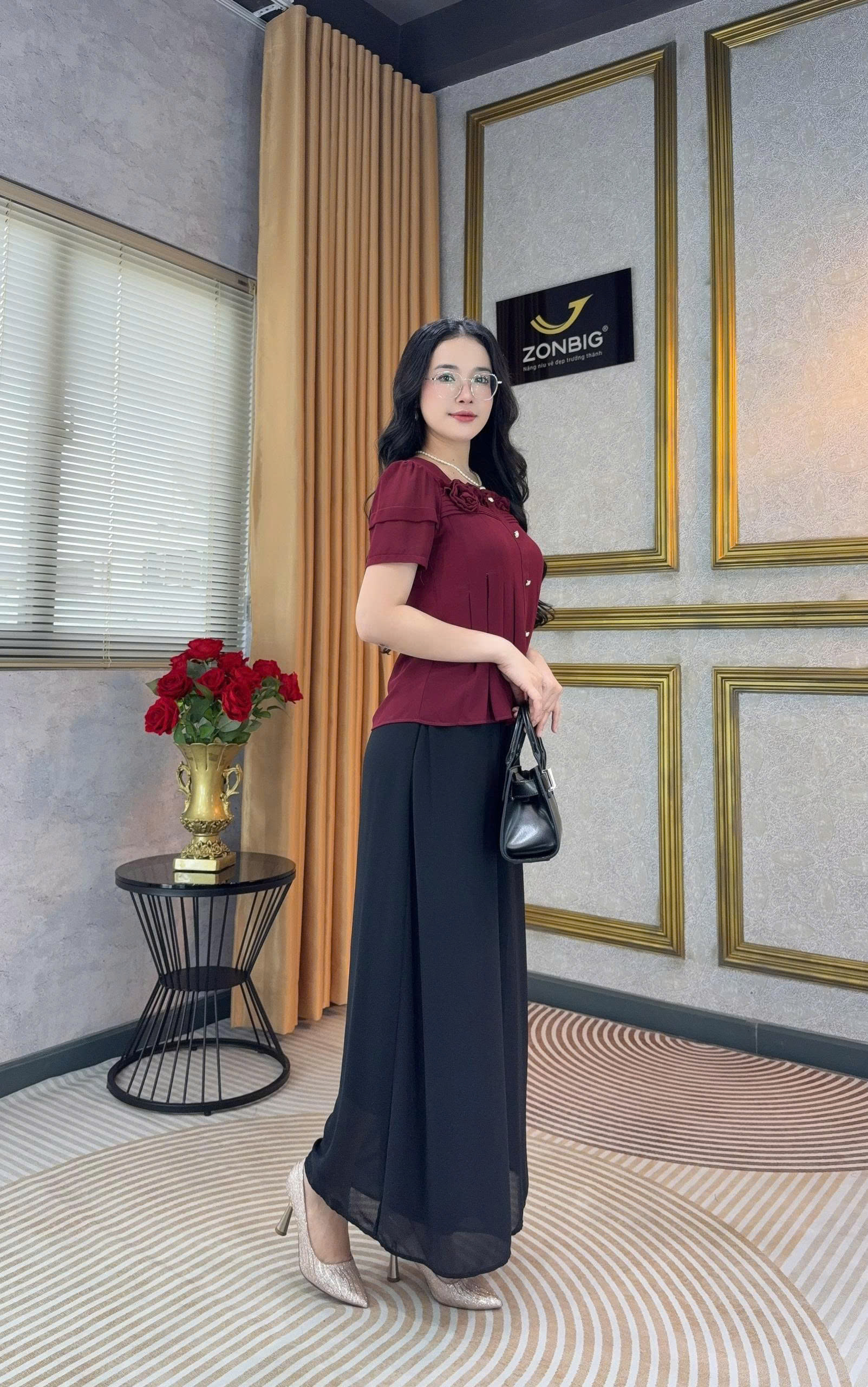 Áo kiểu - A2121 - Thương hiệu ZONBIG_thumbnail_2