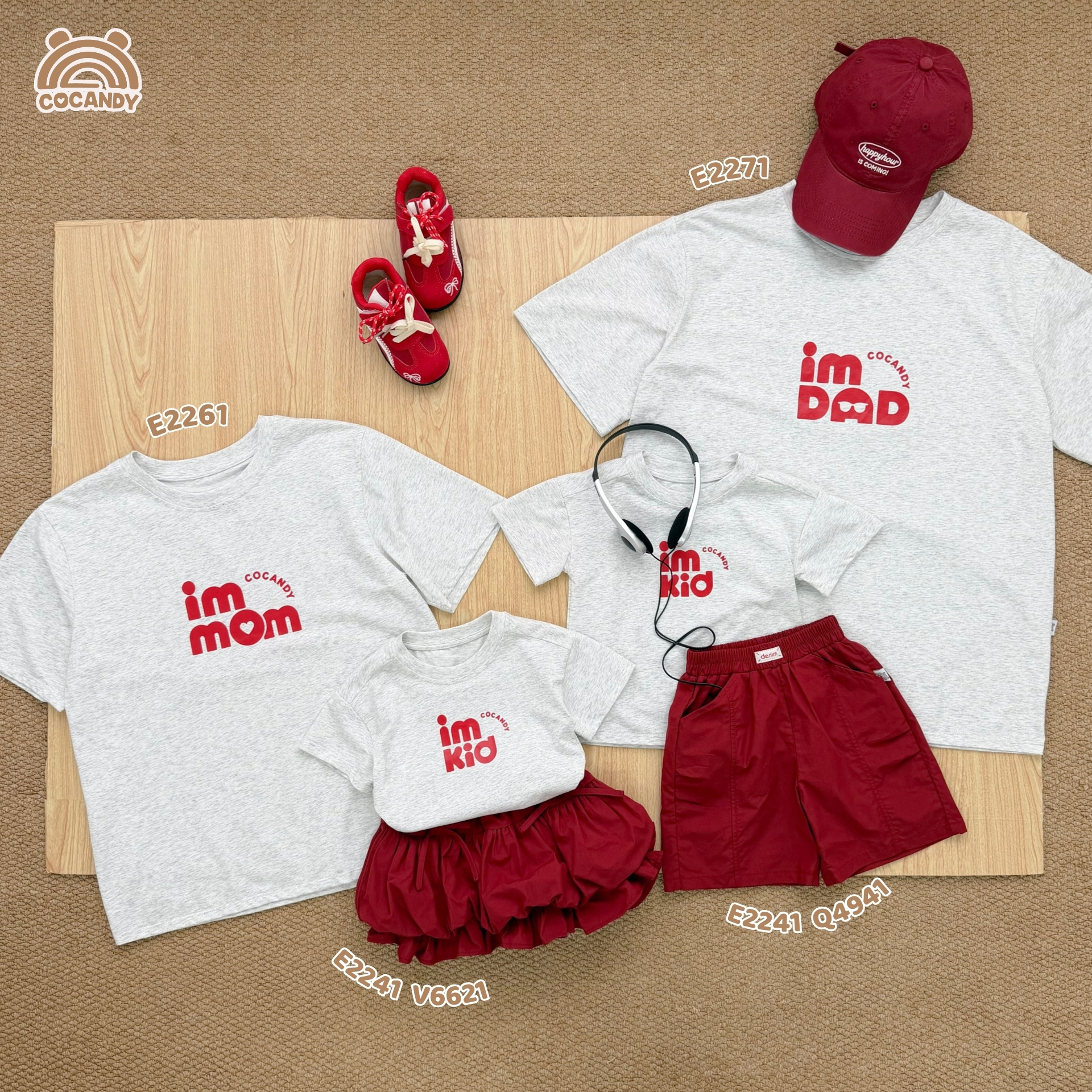 Áo cộc cotton XÁM 