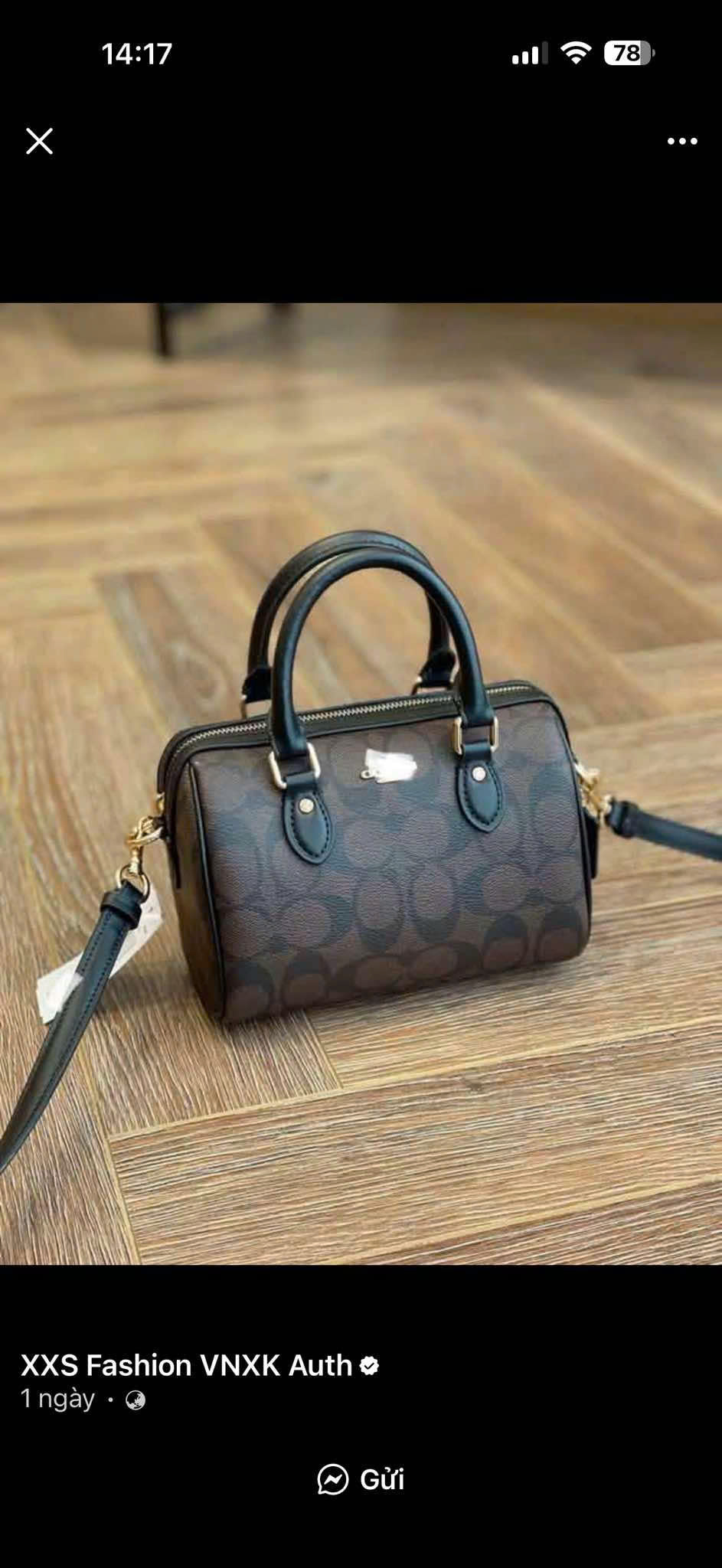 Túi xách Nữ VNXK trống mini C1009_thumbnail_2