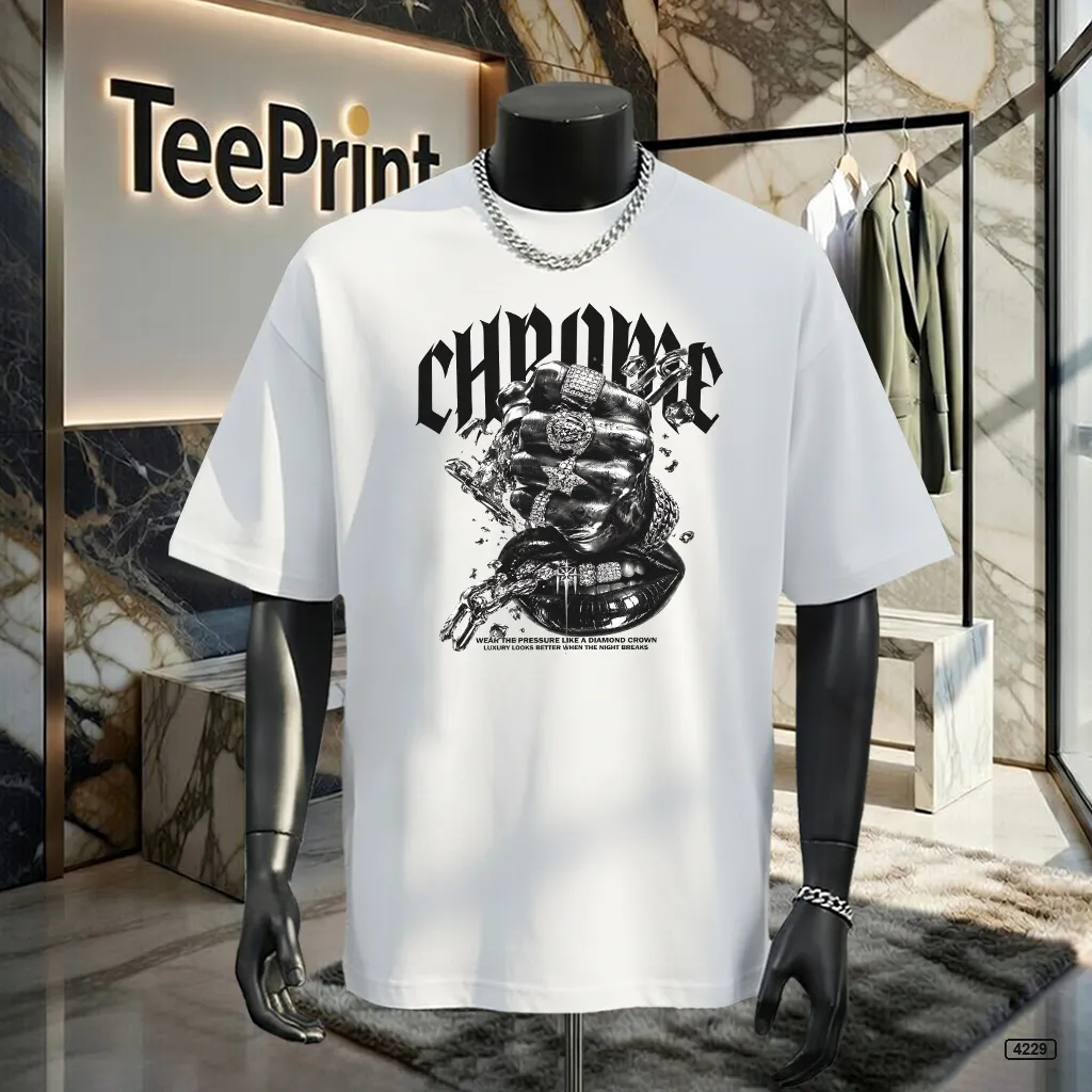 Áo thun form rộng trơn TeePrint 4229
