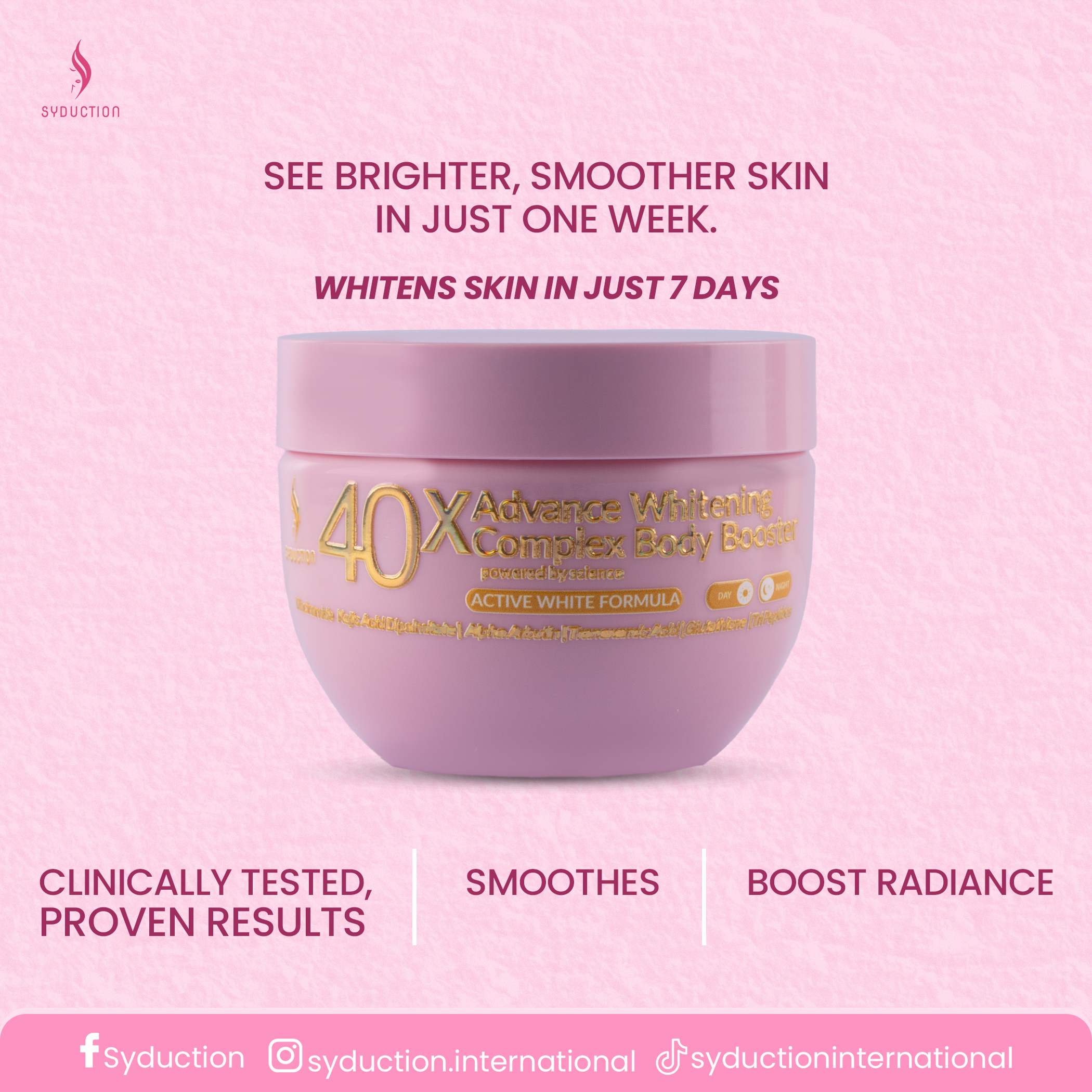 40X Advance Whitening Complex Body Booster (250g)