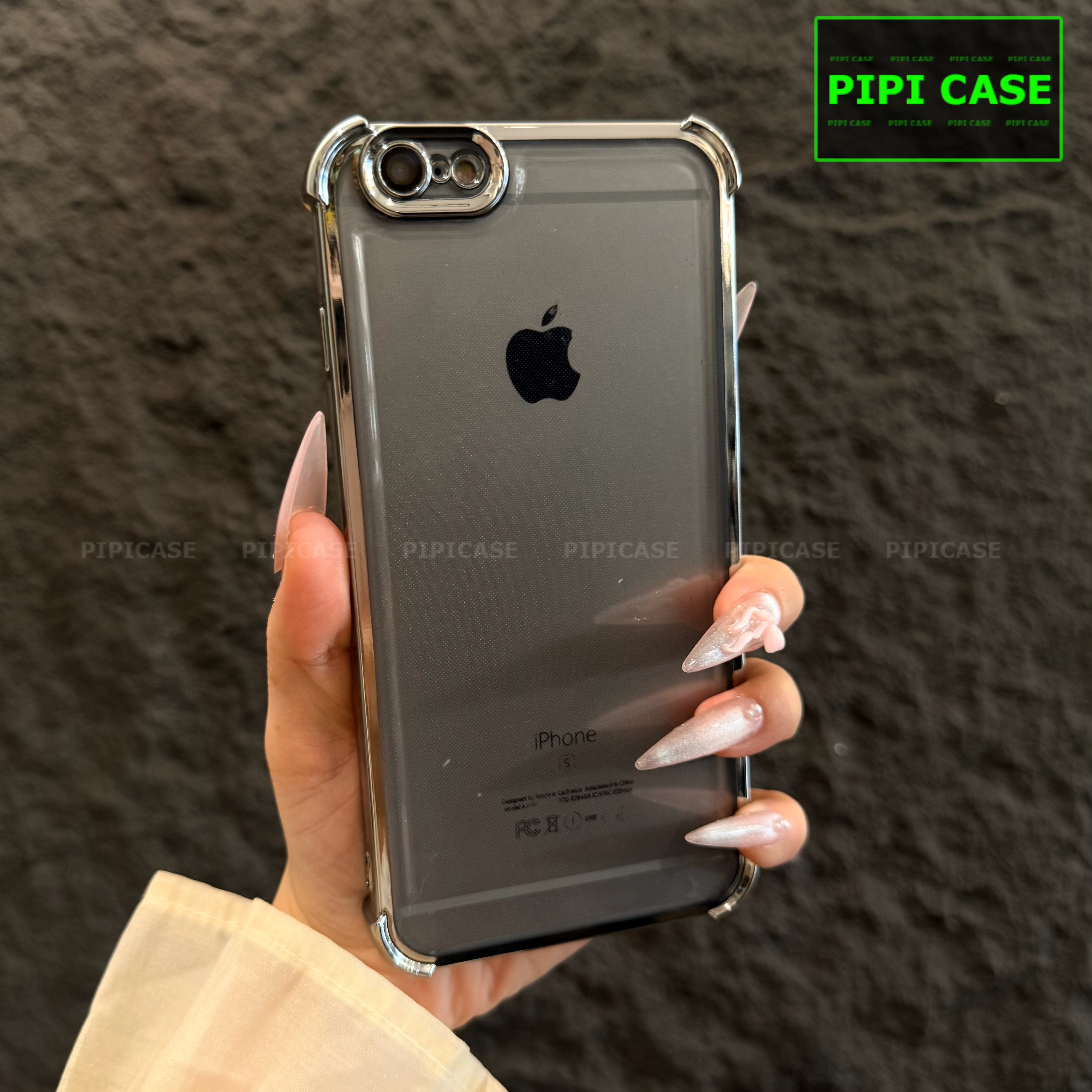 Ốp Lưng iPhone 6 Plus / 6S Plus - Gu - Bạc_thumbnail_8