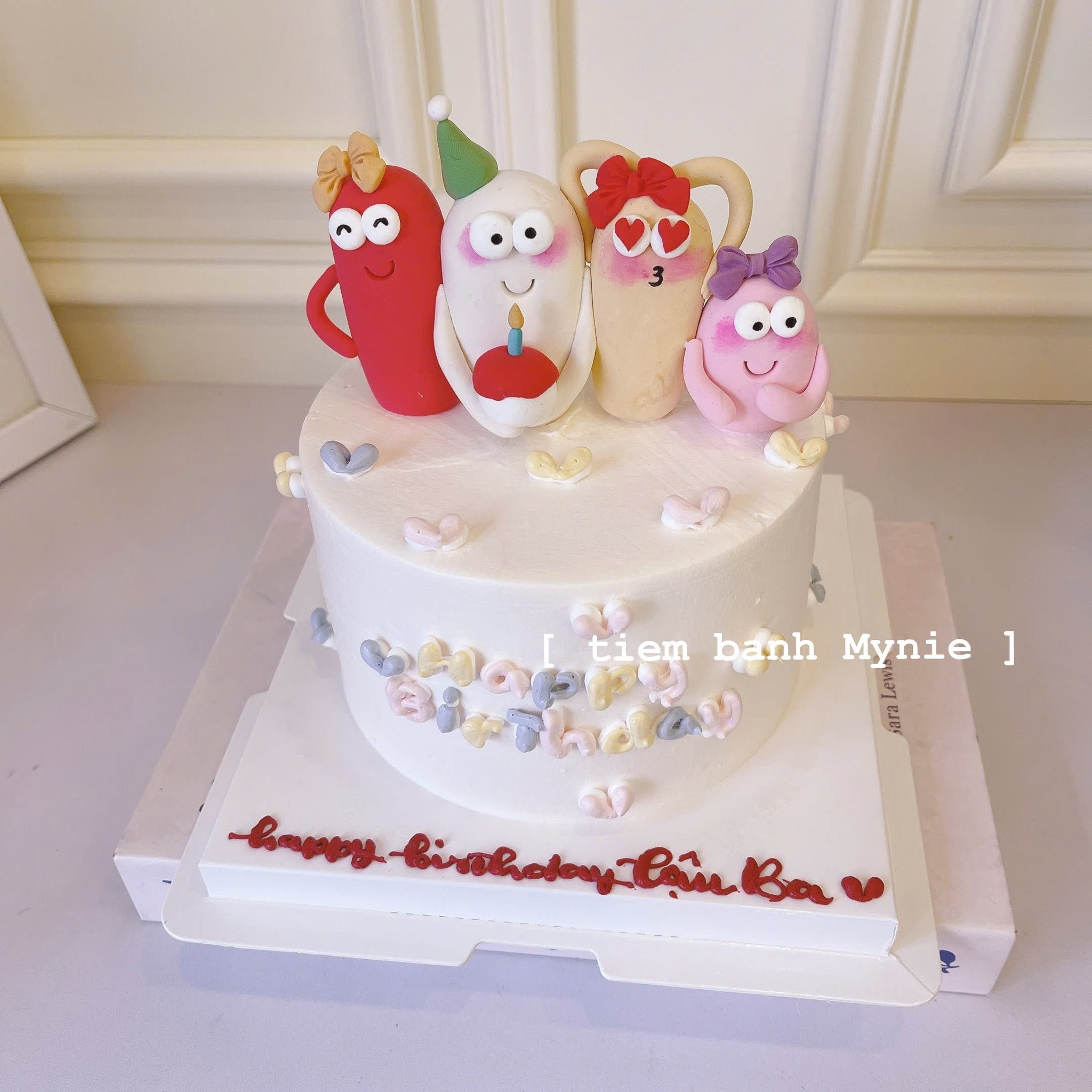Bánh kem nhân vật vô tri - NT0046