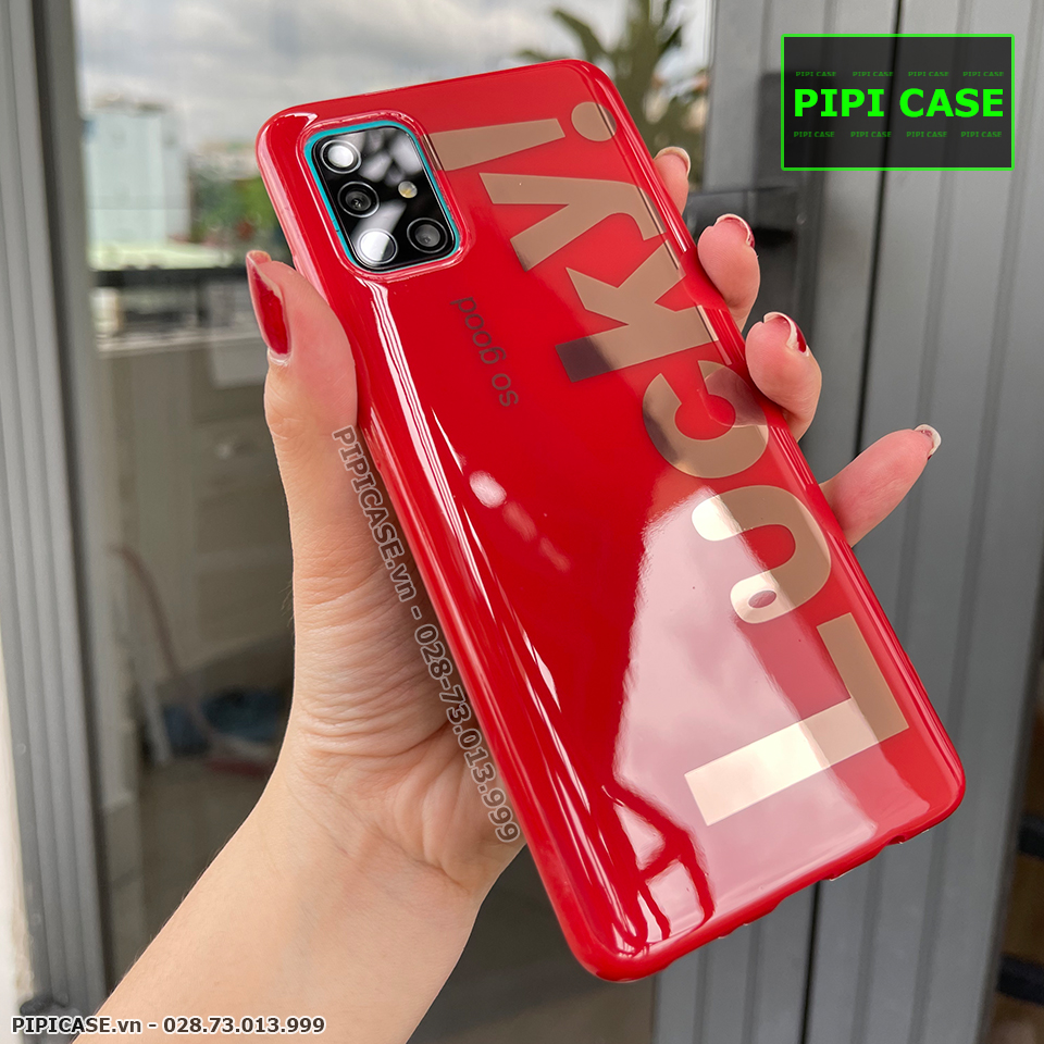 Ốp Lưng Samsung A71 - Lucky - Đỏ_thumbnail_1