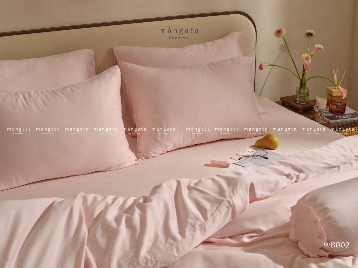 Rosy Coral - Bộ 𝗧𝗔𝗡𝗕𝗢𝗢𝗖𝗘𝗟® Washed Bamboo_thumbnail_1
