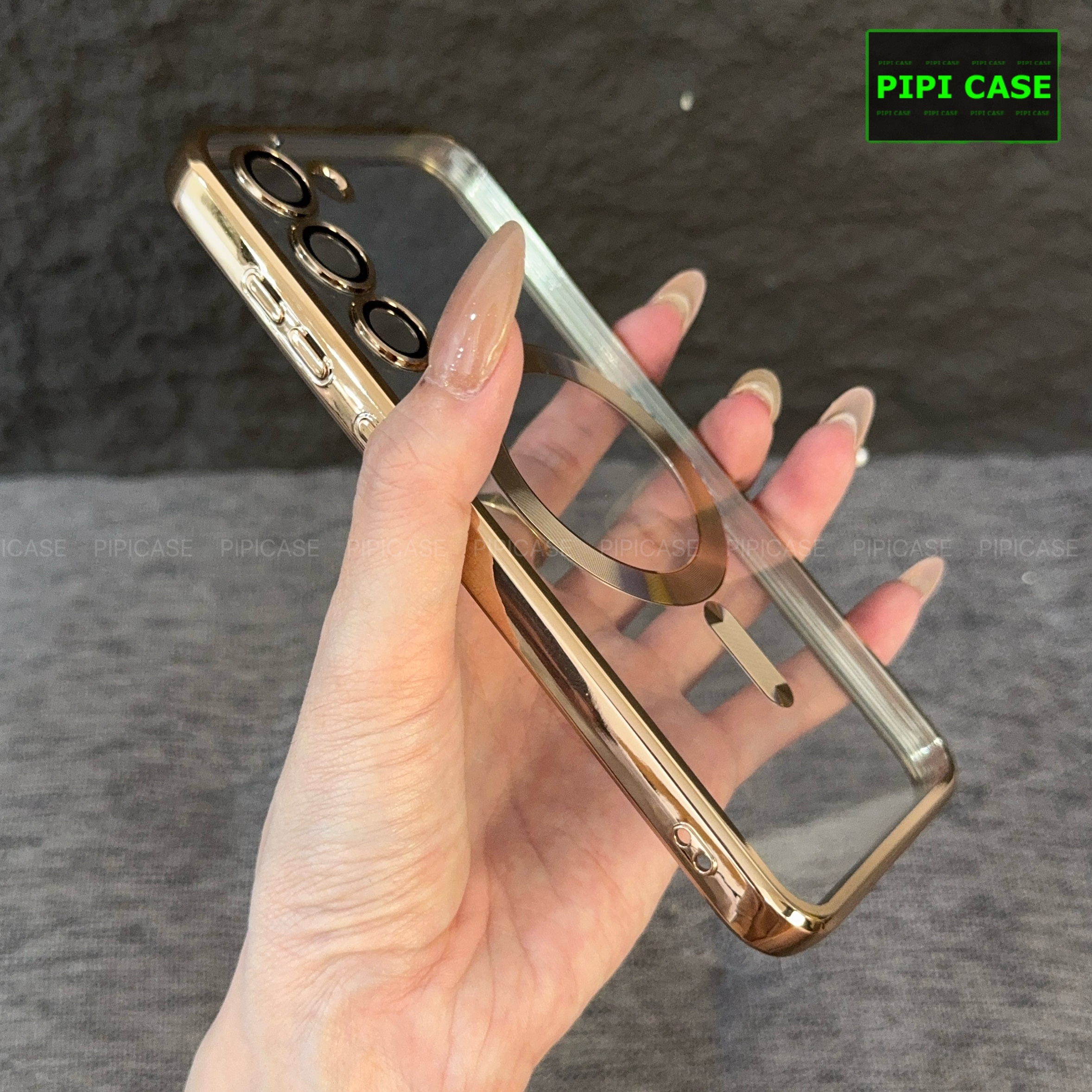 Ốp Lưng Samsung S23 5G - Ticker - Vàng_thumbnail_4