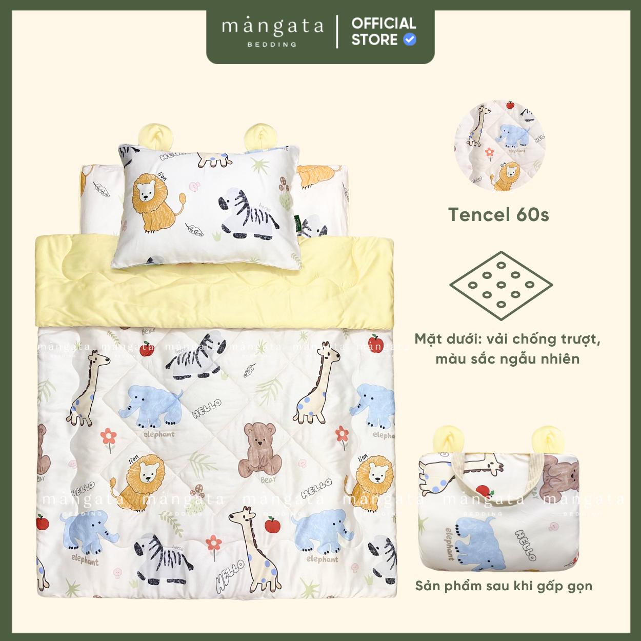 Mẫu Vườn thú - Bộ chăn gối gấp gọn đi học_thumbnail_1