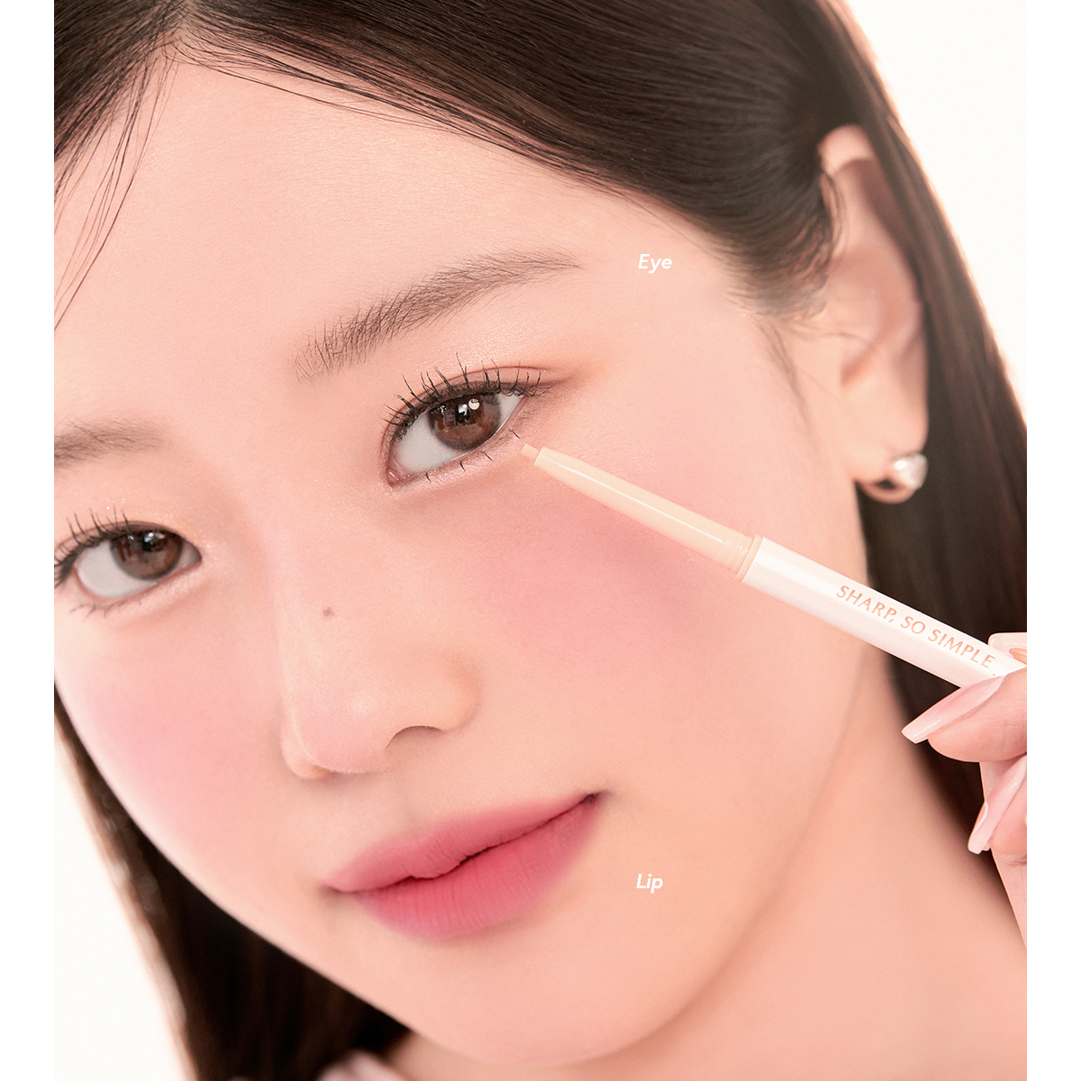 CHÌ KẺ VIỀN MẮT CLIO SHARP SO SIMPLE WATERPROOF PENCIL LINER 0.14G (tặng 1 Chì Chân Mày Peripera Speedy Skinny Brow 0.05G)_thumbnail_2