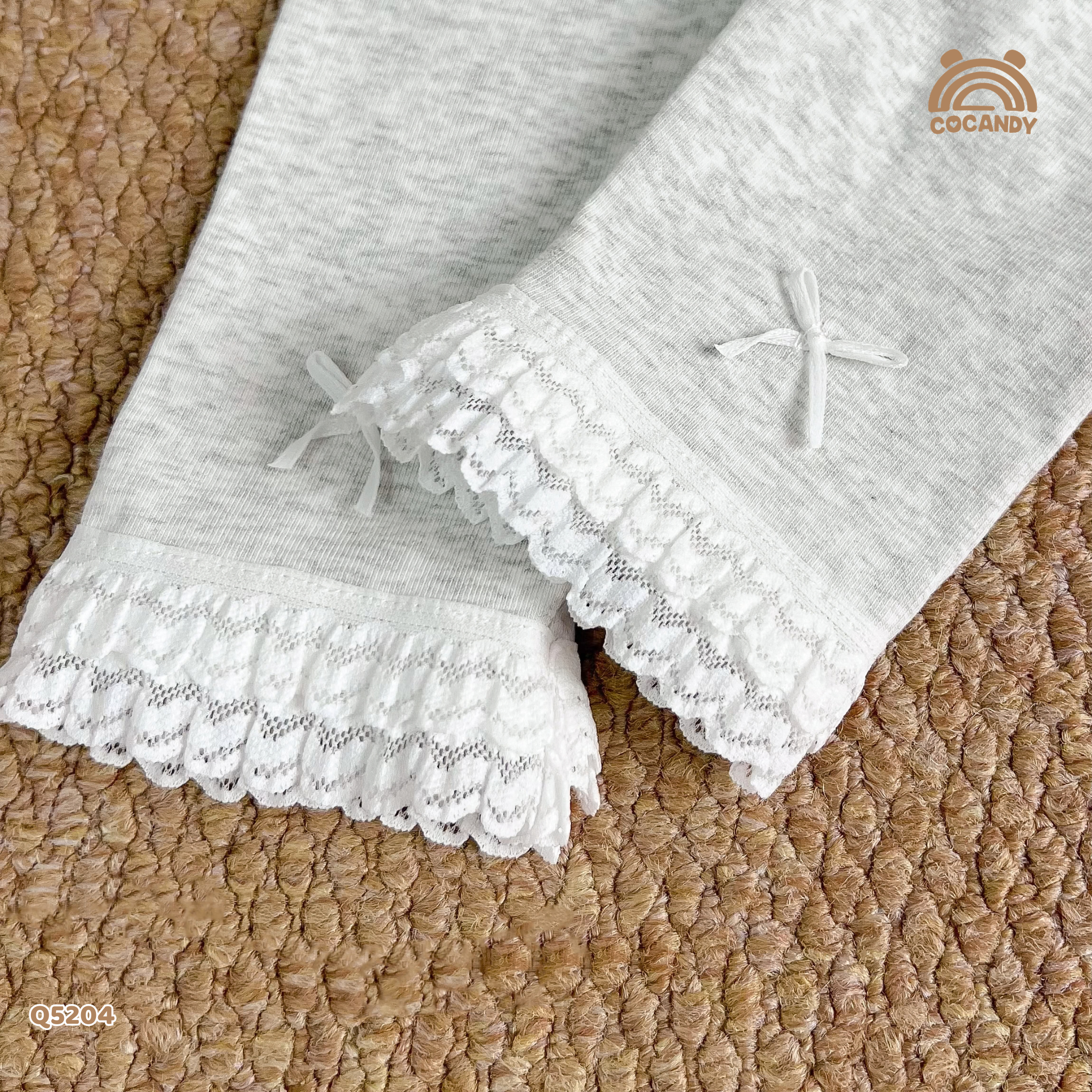 Quần dài legging GHI nhún ren 2 lớp_thumbnail_2