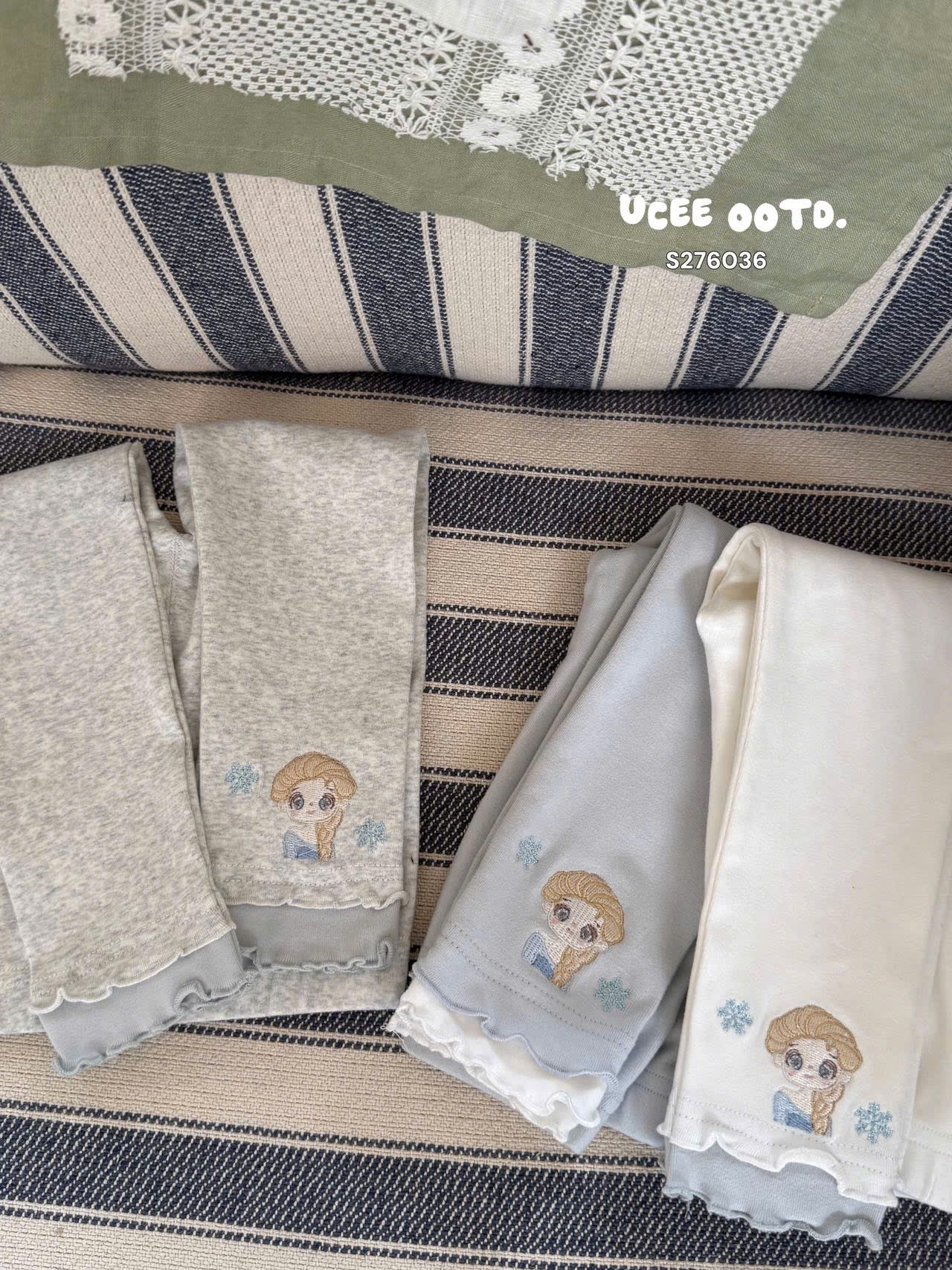 UC77 - Quần legging tiên cá màu ghi UCEE