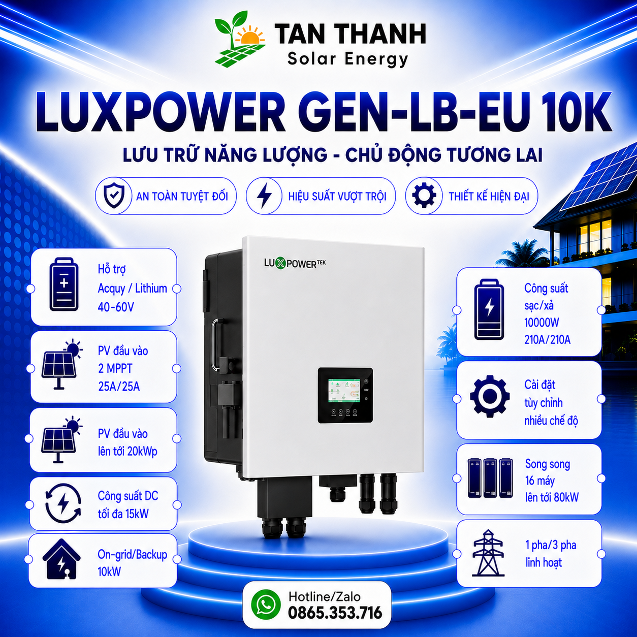 Luxpower Hybrid GEN-LB-EU 10K
