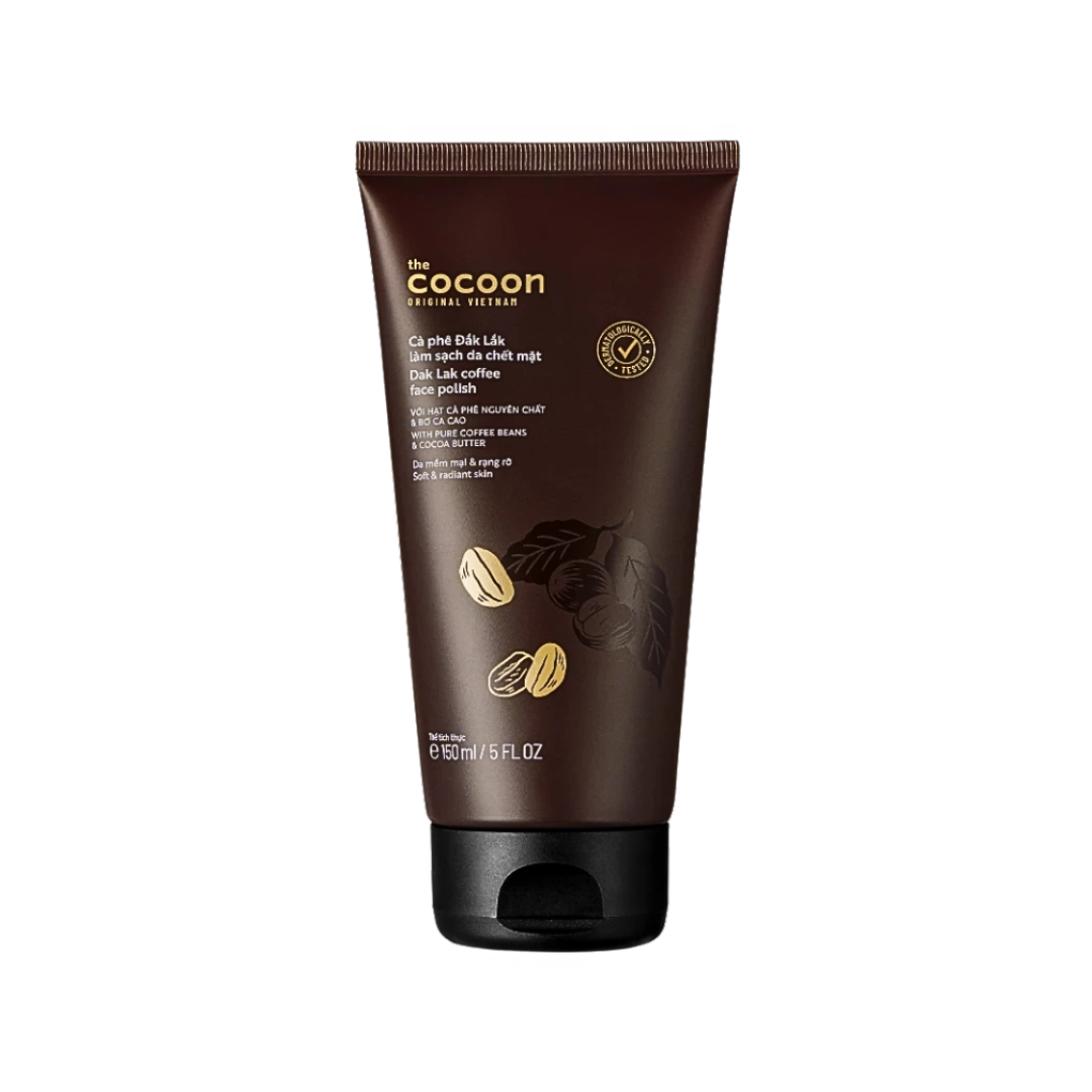 [COCOON] Tẩy tế bào chết da mặt Cocoon Dak Lak Coffee 150ml