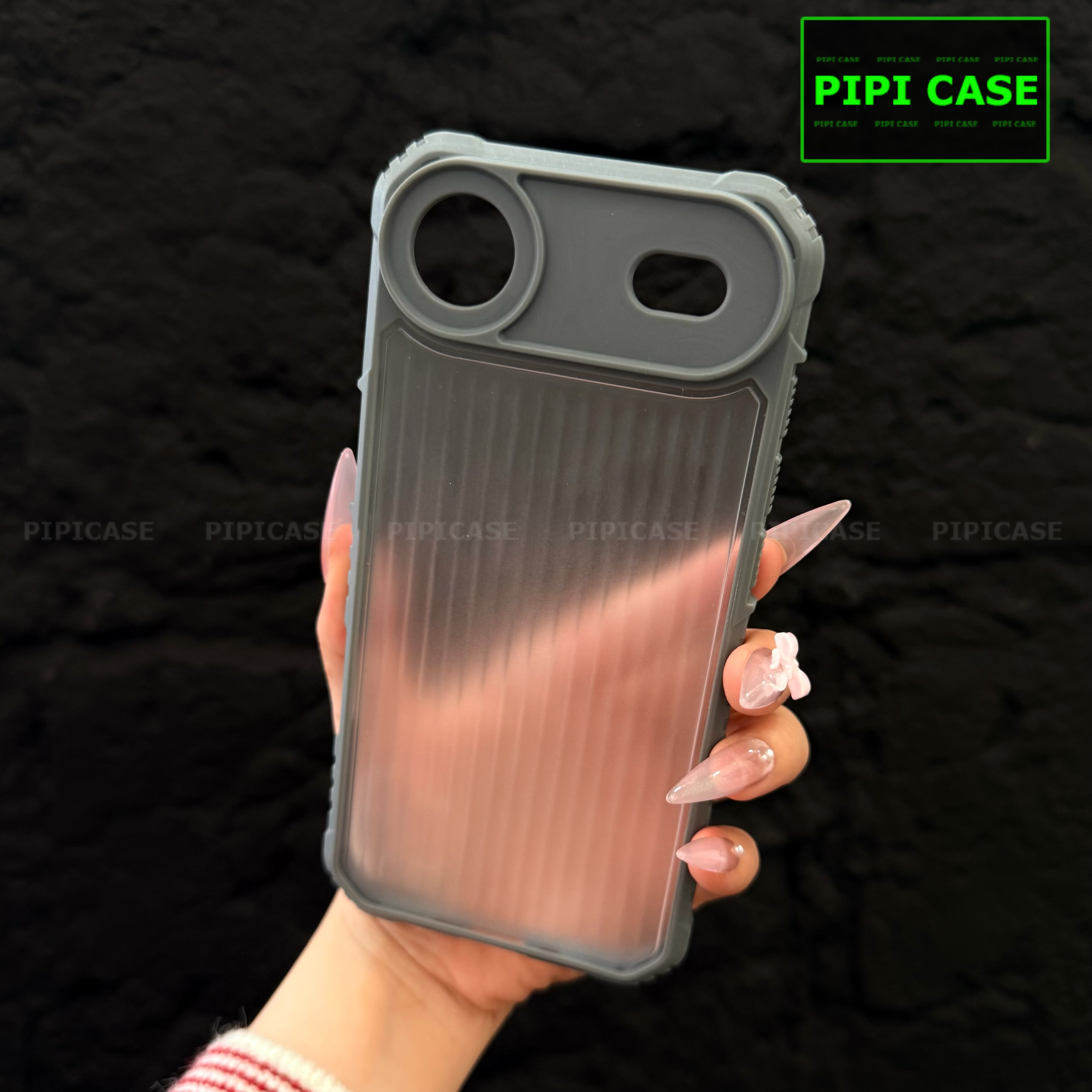 Ốp Lưng iPhone Air - Double 2 - Xám