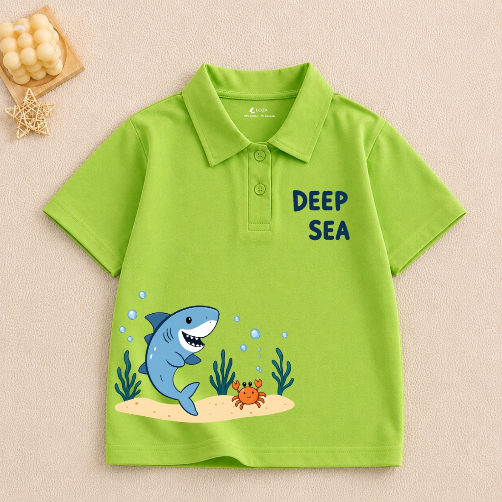 Áo polo bé trai in nhiều hình nhiều mẫu dễ mặc  - Áo thun có cổ cho bé Loza Kids PL004_thumbnail_7