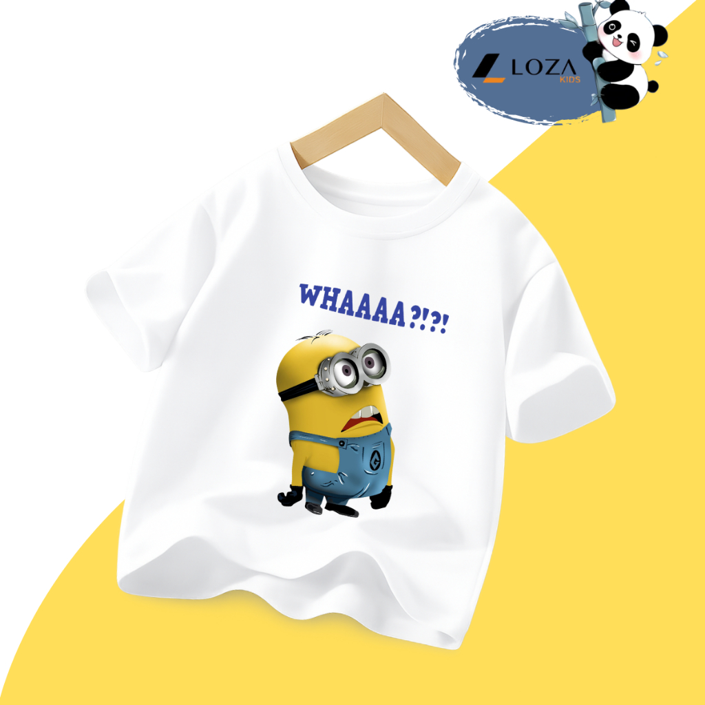 Áo thun bé trai BST MINION BANANA Hot trend - Loza Kids AT009_thumbnail_5