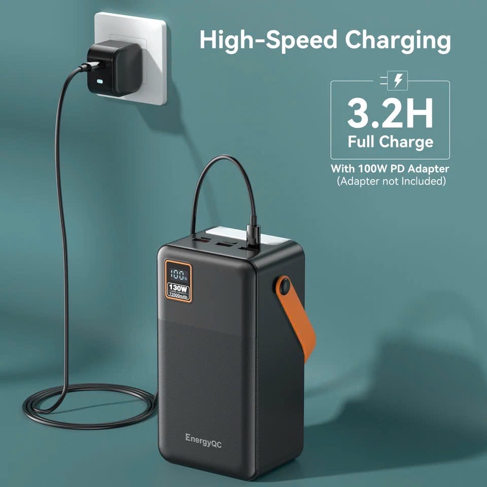 Pin Dự Phòng EnergyQC 72.000mAh Sạc Nhanh 130W CamPower One_thumbnail_8