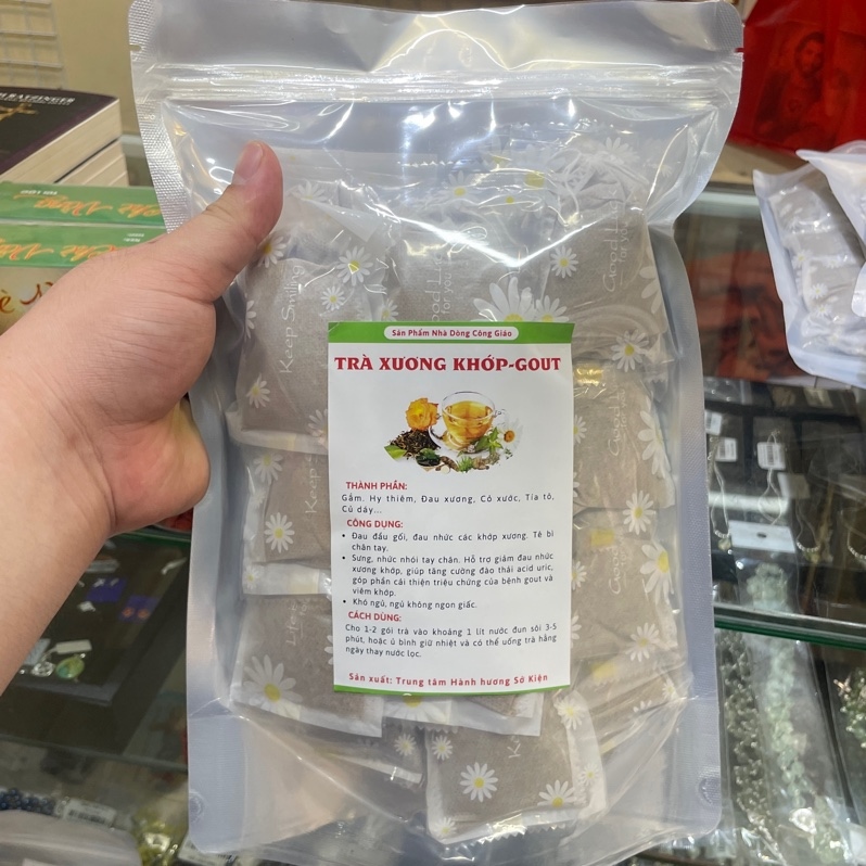 Trà xuong khớp gout túi zip