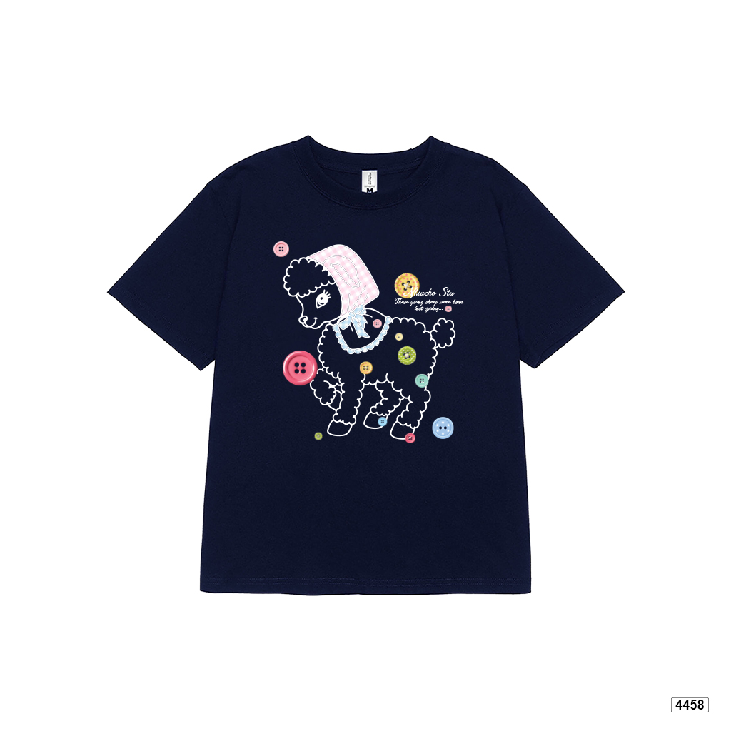 Áo baby tee Hàn Quốc form ôm poodle cute Miucho 4458_thumbnail_11