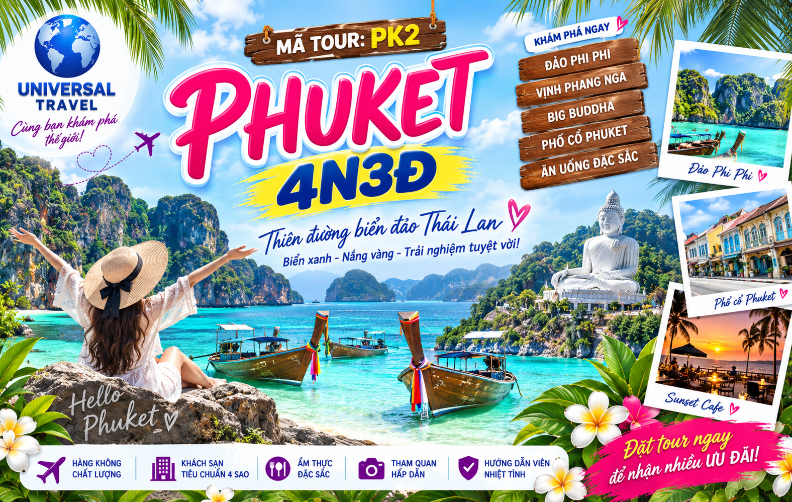 PHUKET - PHIPHI ISLAND 4N3Đ