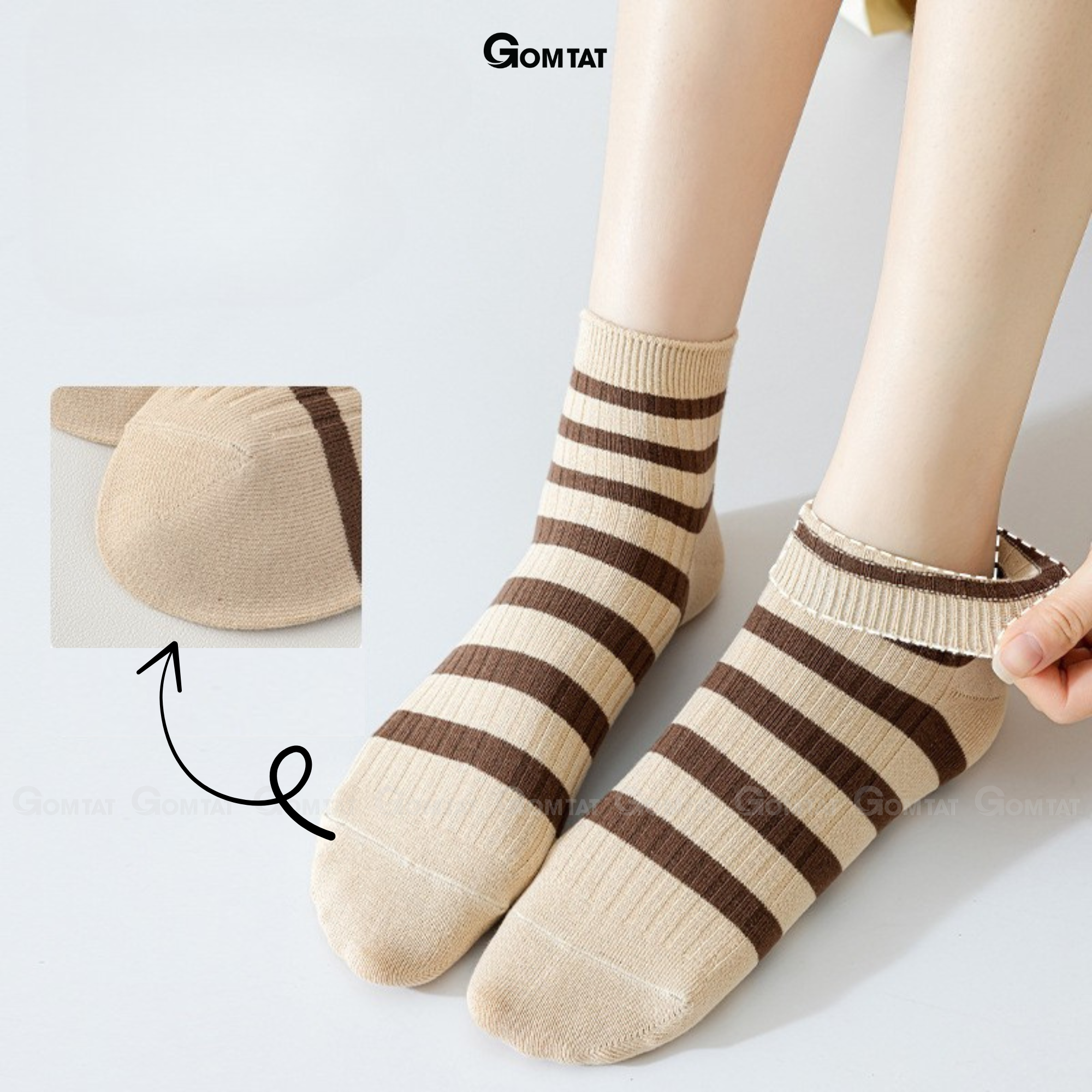 Set 5 đôi tất vớ nữ cổ ngắn UYE-CBCN_thumbnail_111