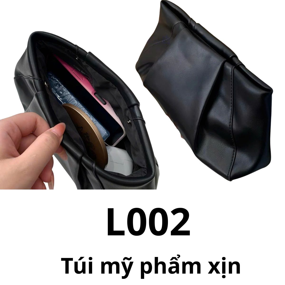 L002 - Túi mỹ phẩm xịn