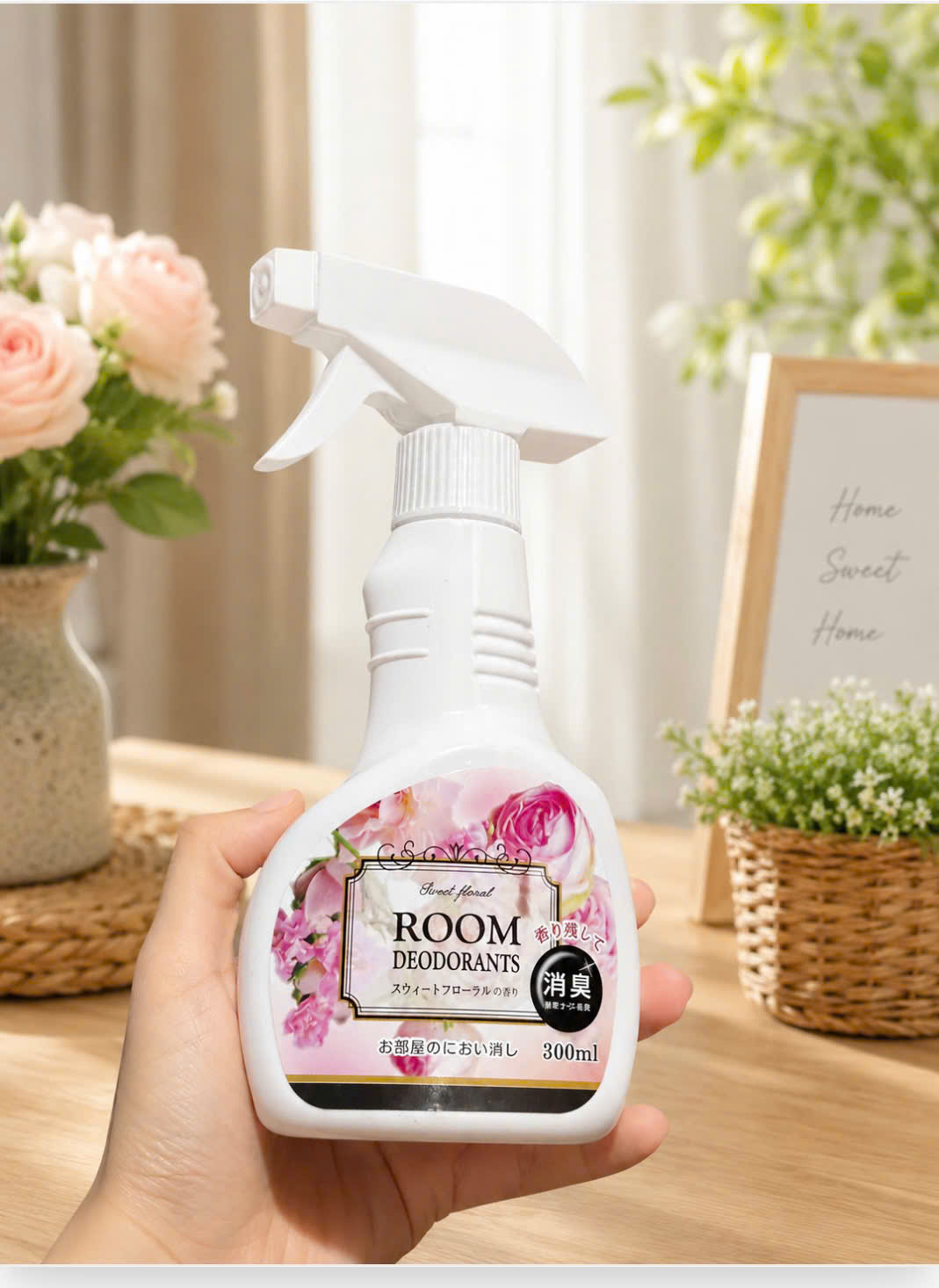 Chai xịt khử mùi thơm phòng hương hoa Kyowa 300ml - 4580104820415_thumbnail_3