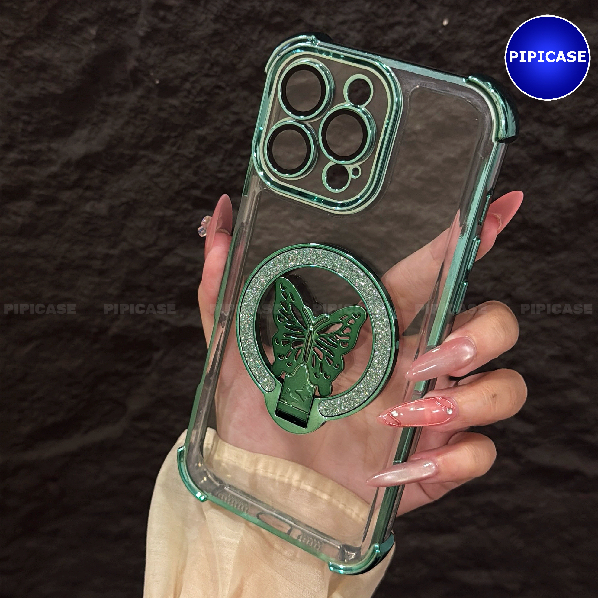 Ốp Lưng iPhone 16 Pro Max - MO - Xanh Lá